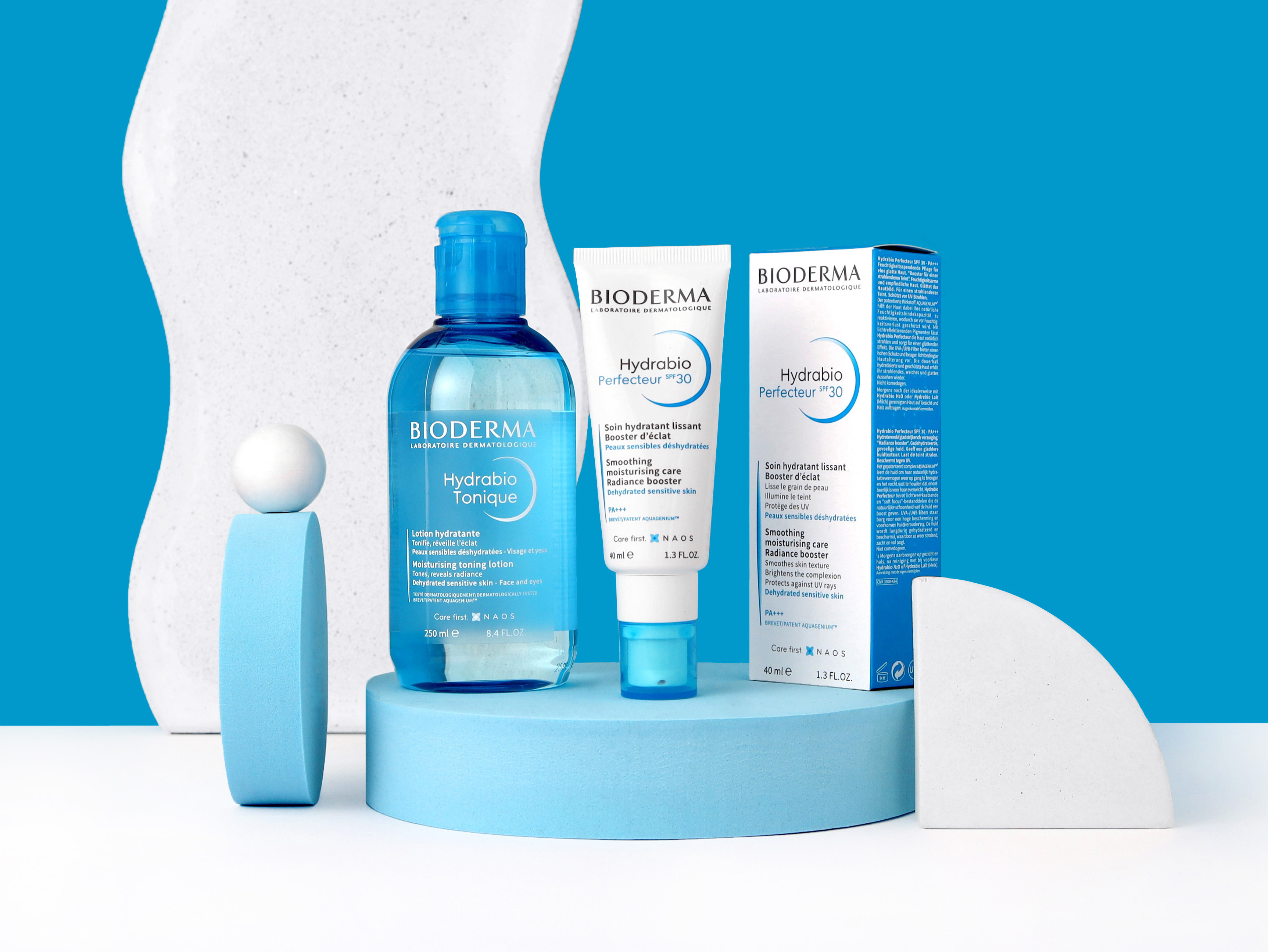 Bioderma Hydrabio: увлажняющий лосьон и солнцезащитный крем для лица