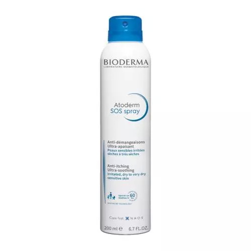 Биодерма SOS Спрей против зуда, 200 мл (Bioderma, Atoderm)