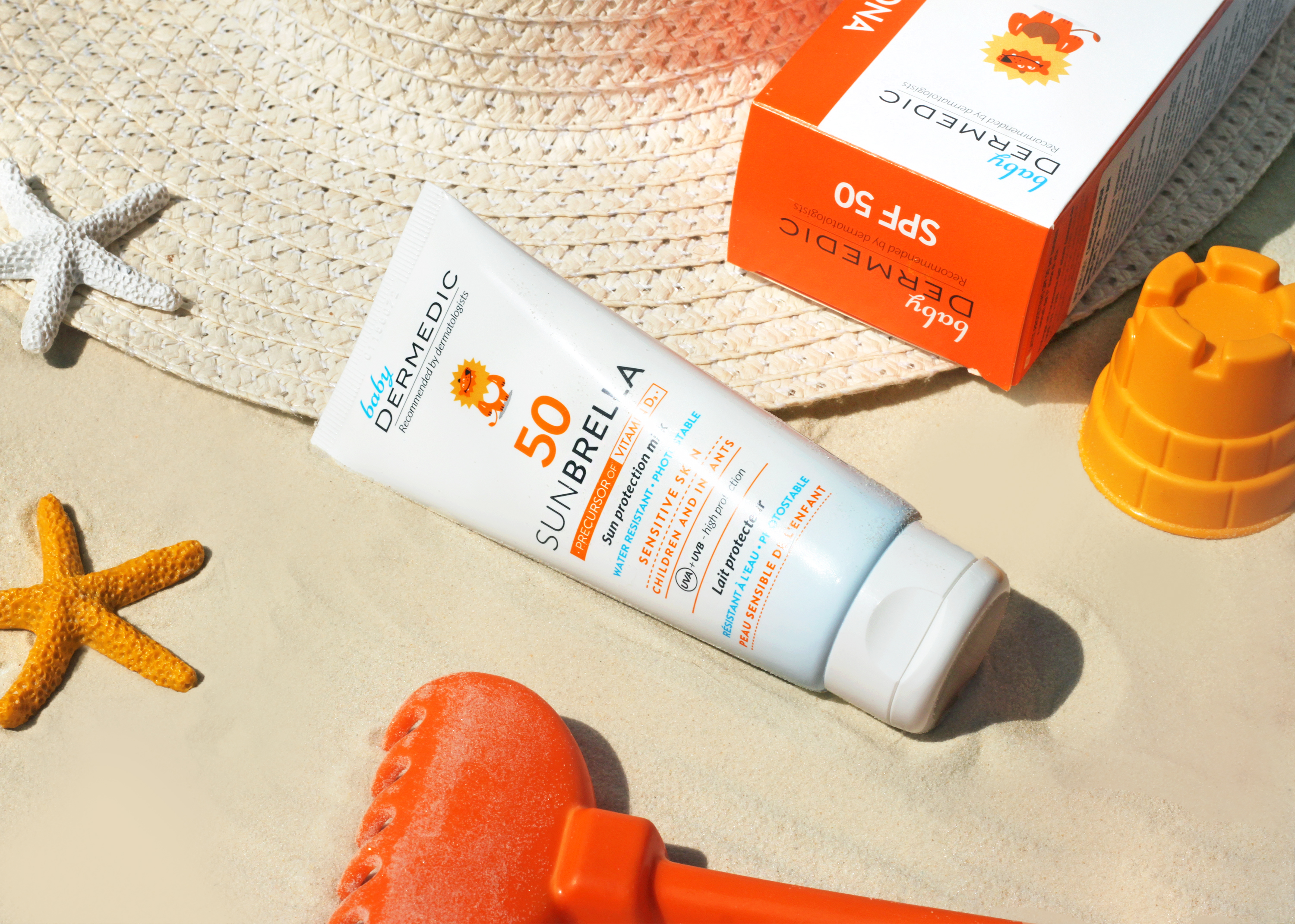 Дермедик Солнцезащитное молочко для детей SPF 50, 100 г (Dermedic, Sunbrella), фото 2
