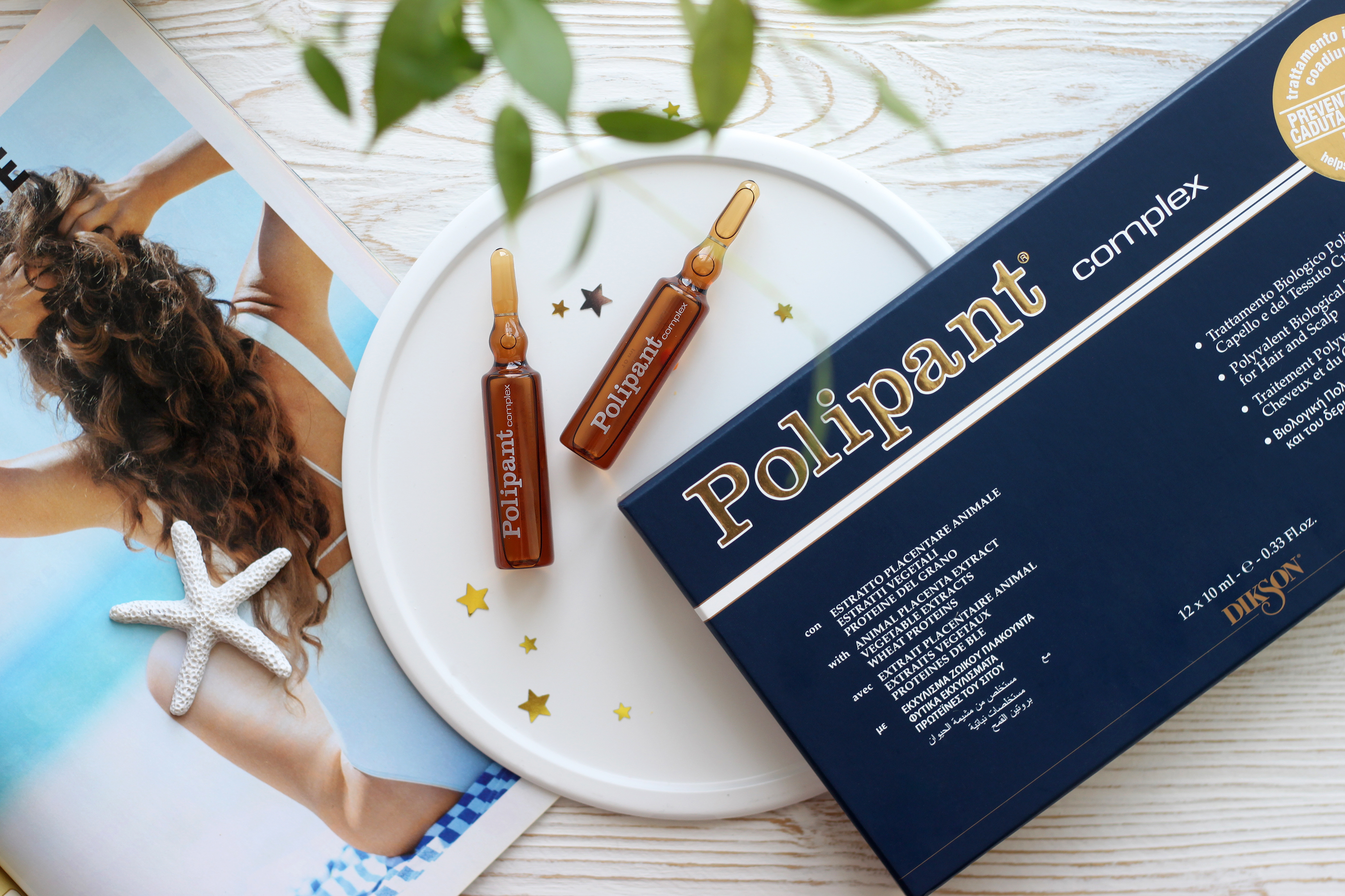 Диксон Ампульный Комплекс с плацентарными растительными экстрактами Polipant Comlex
