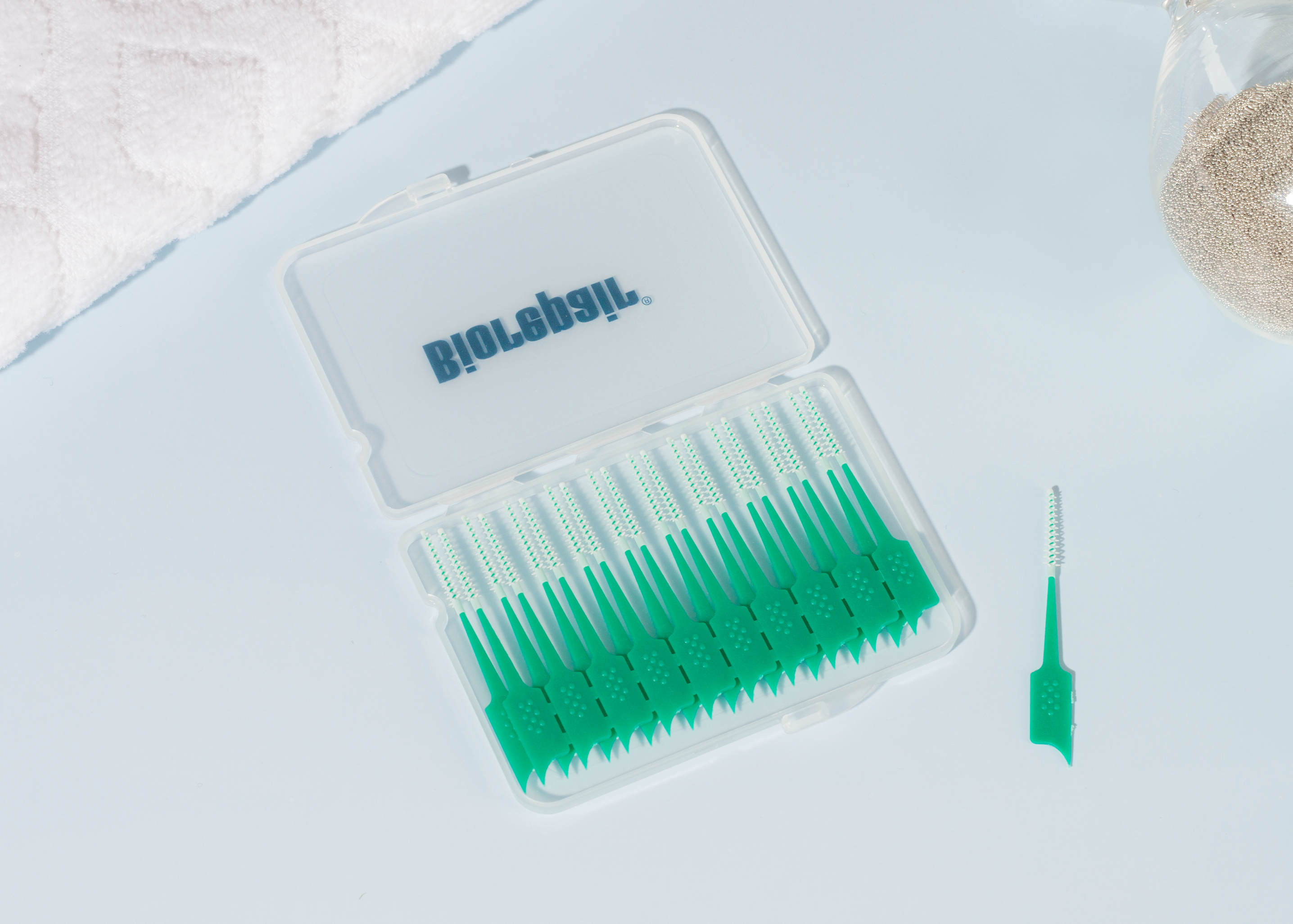 Одноразовые мягкие стандартные зубные ершики Biorepair Scovolini Monouso in Gomma Regolari, фото 2
