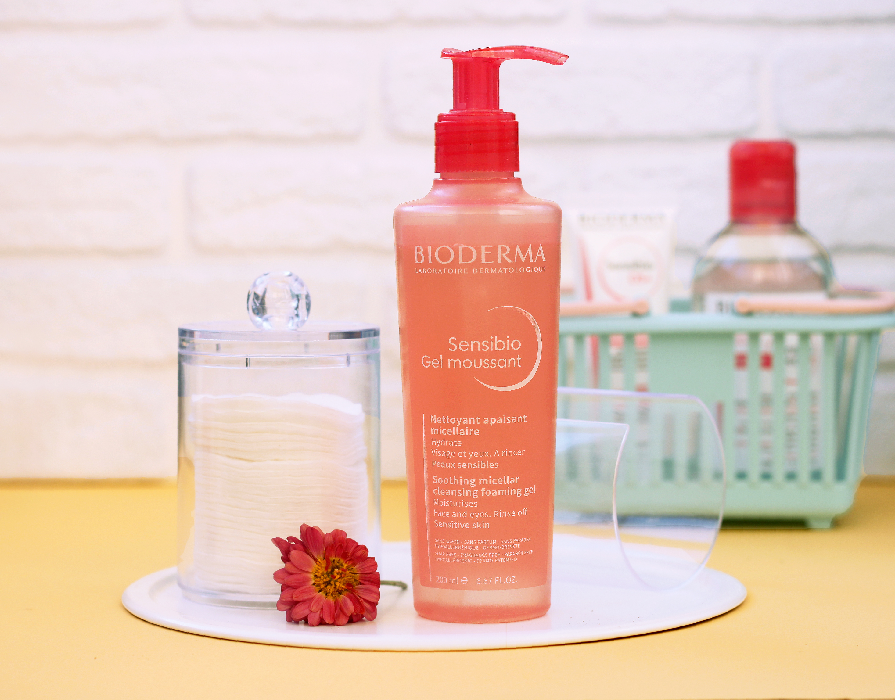 Биодерма Сенсибио очищающий гель, 200 мл (Bioderma, Sensibio)