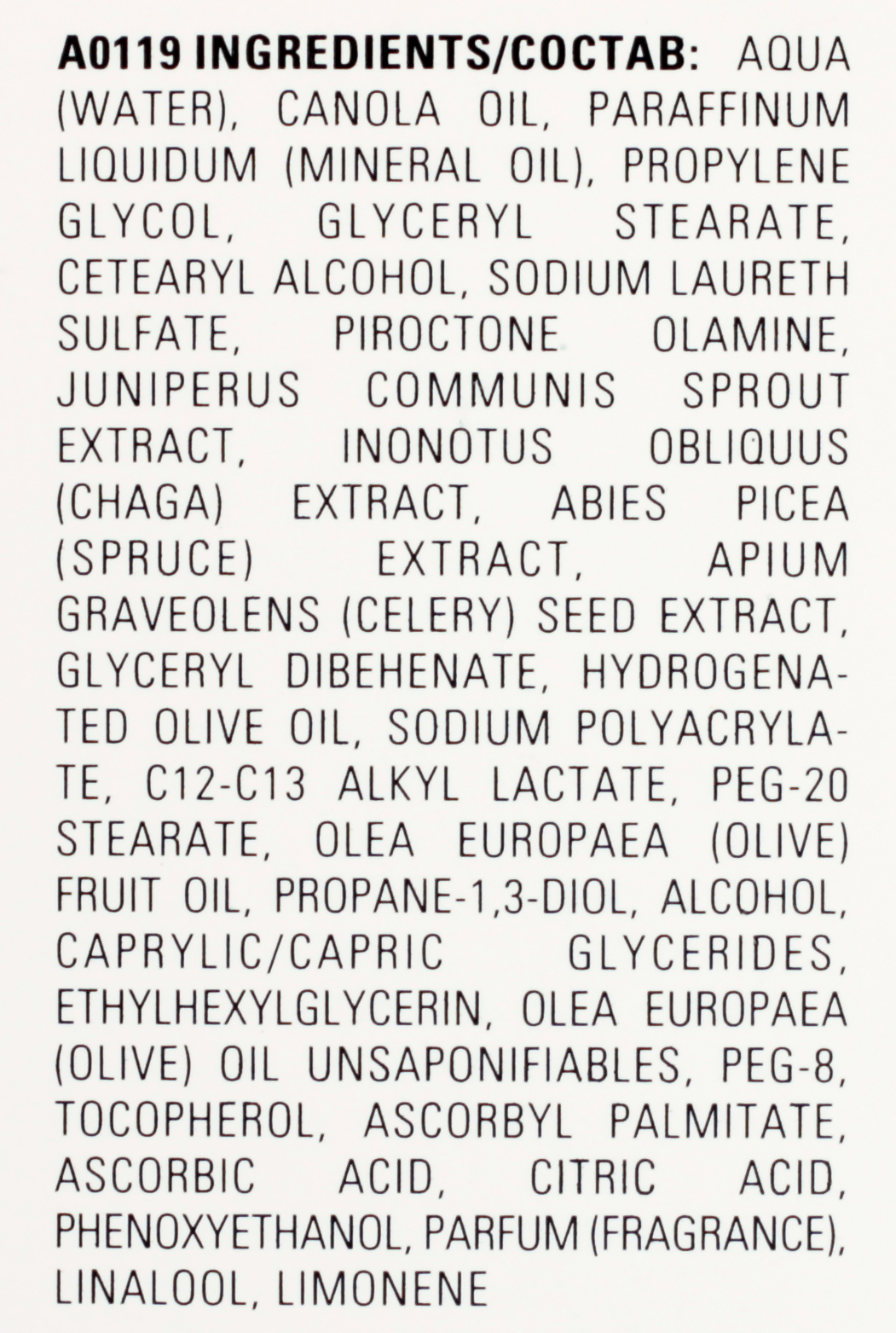 Очищающая маска для кожи головы, 75 мл (Cutrin, BIO+) состав