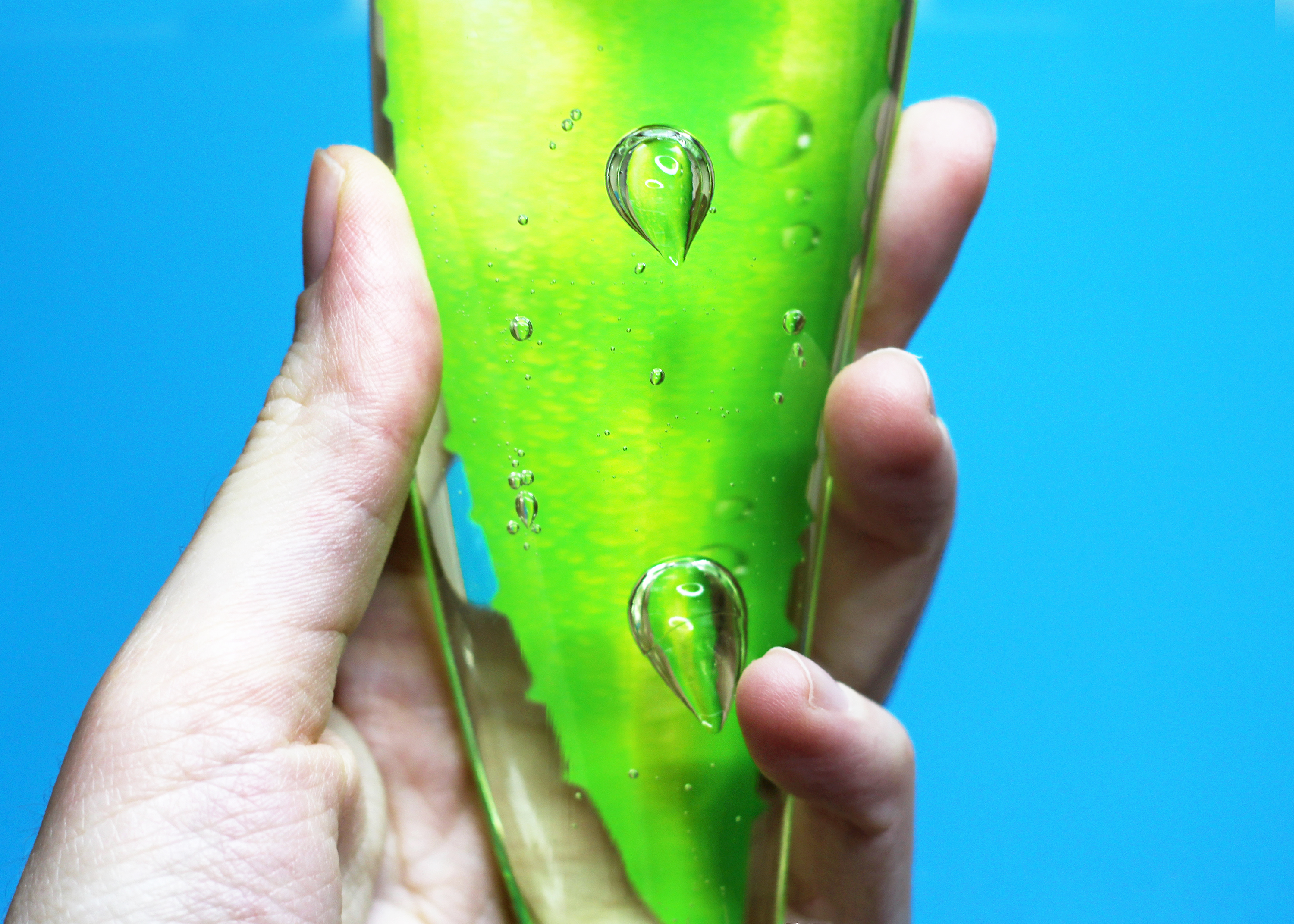 Очищающая пенка "Алоэ вера" Aloe 99% Holika Holika, Aloe Cleansing Foam, текстура. фото 2