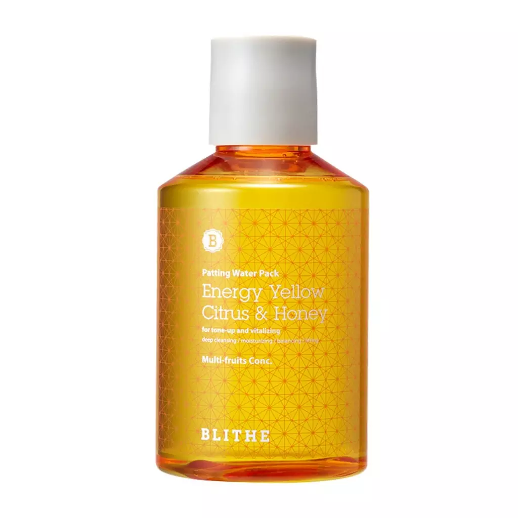  Сплэш-маска для сияния «Энергия цитрус и мед» Mask Energy Yellow Citrus & Honey, 150 мл (Blithe, Patting Splash)