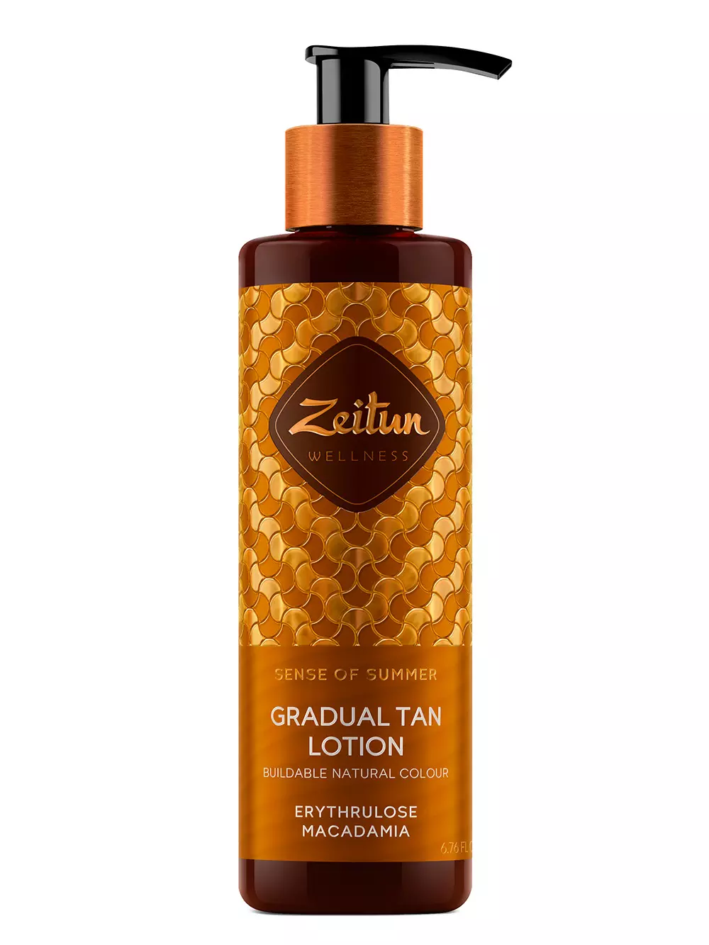 Лосьон-автозагар постепенного действия "Ритуал солнца", 200 мл (Zeitun, Wellness, Sense of Summer)