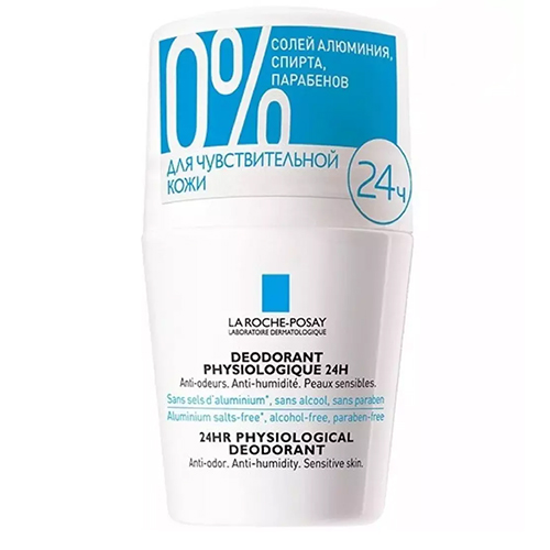 La Roche-Posay Дезодорант-ролик физиологический 24ч, 50 мл