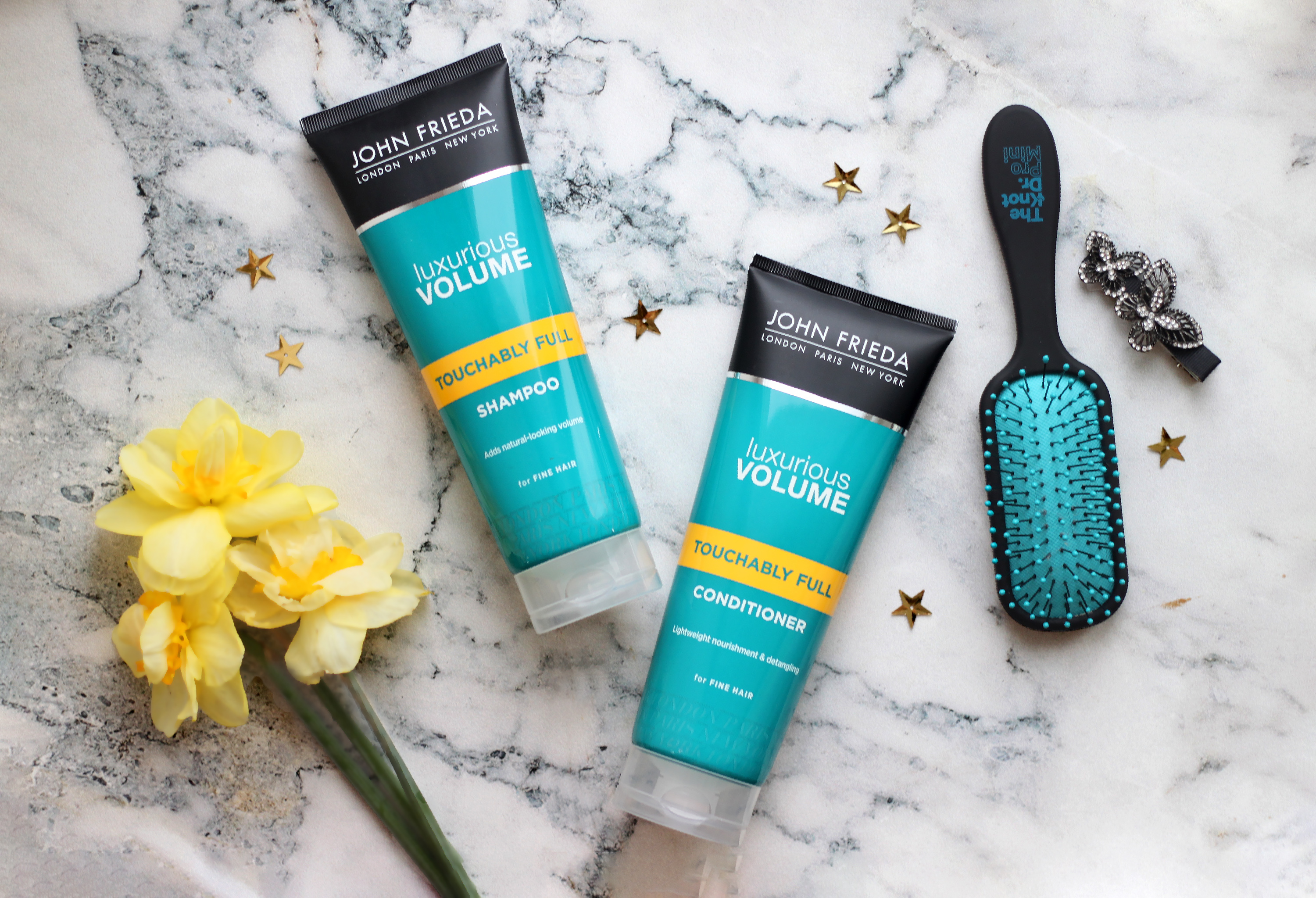Шампунь и кондиционер для создания естественного объема волос John Frieda, Luxurious Volume
