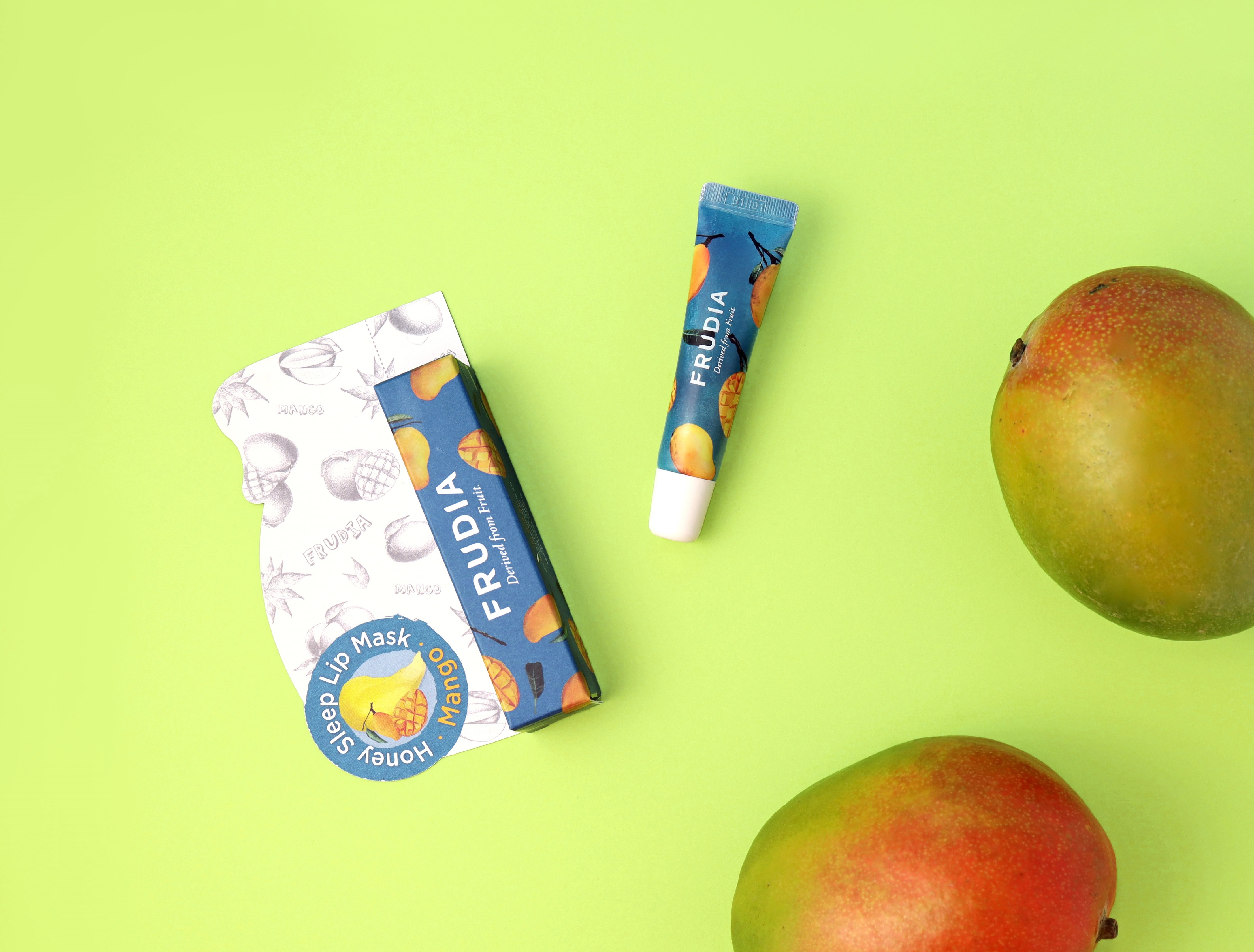Ночная маска для губ с манго и медом Фрудиа Frudia