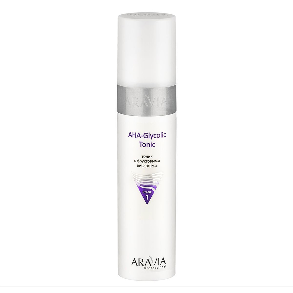 Тоник с фруктовыми кислотами Aravia professional AHA Glycolic Tonic, 250 мл