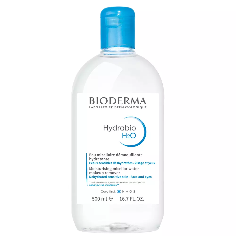  Гидрабио H2O Увлажняющая мицеллярная вода, 500 мл (Bioderma, Hydrabio)