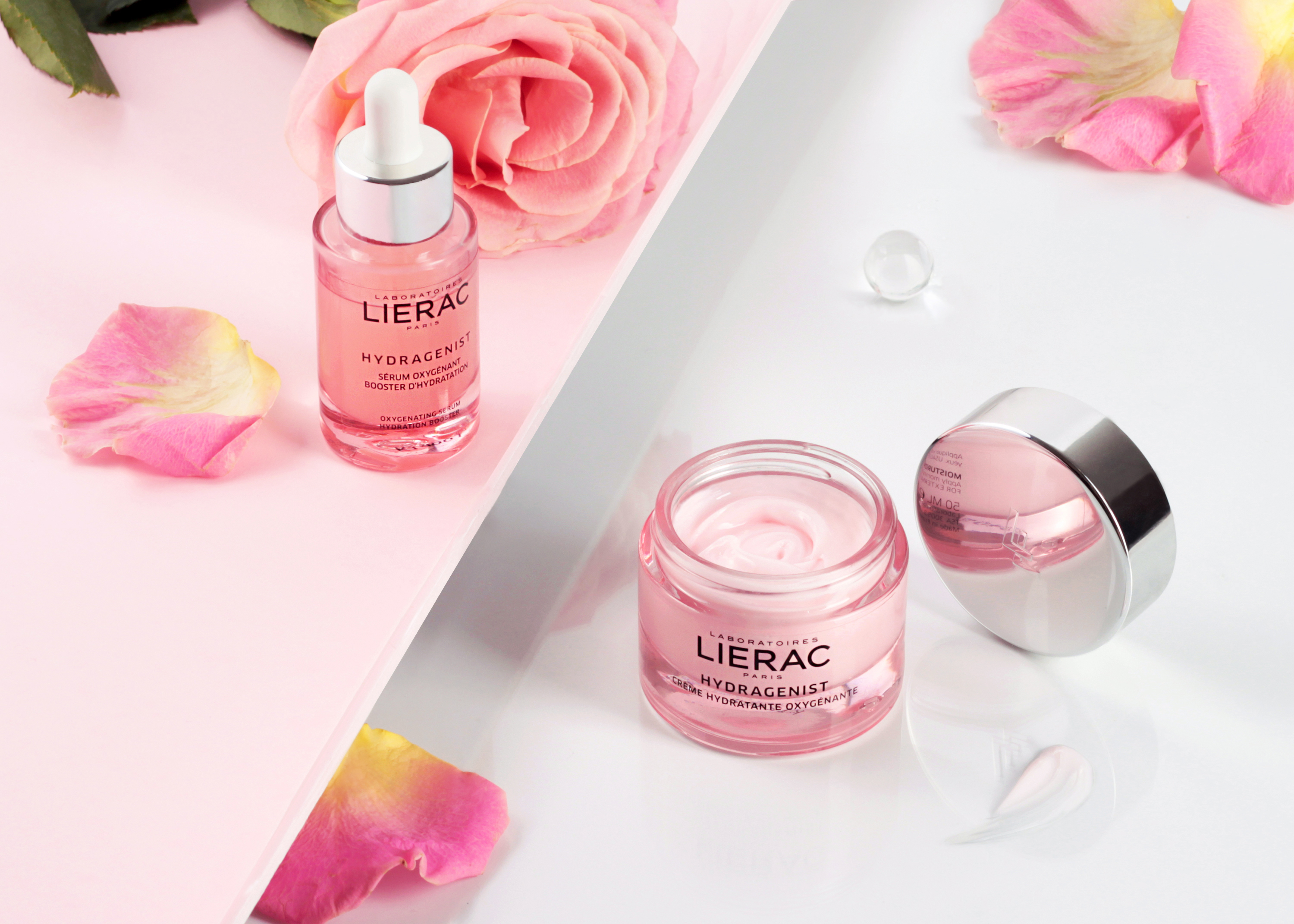 Сыворотка и крем для лица Lierac Hydragenist