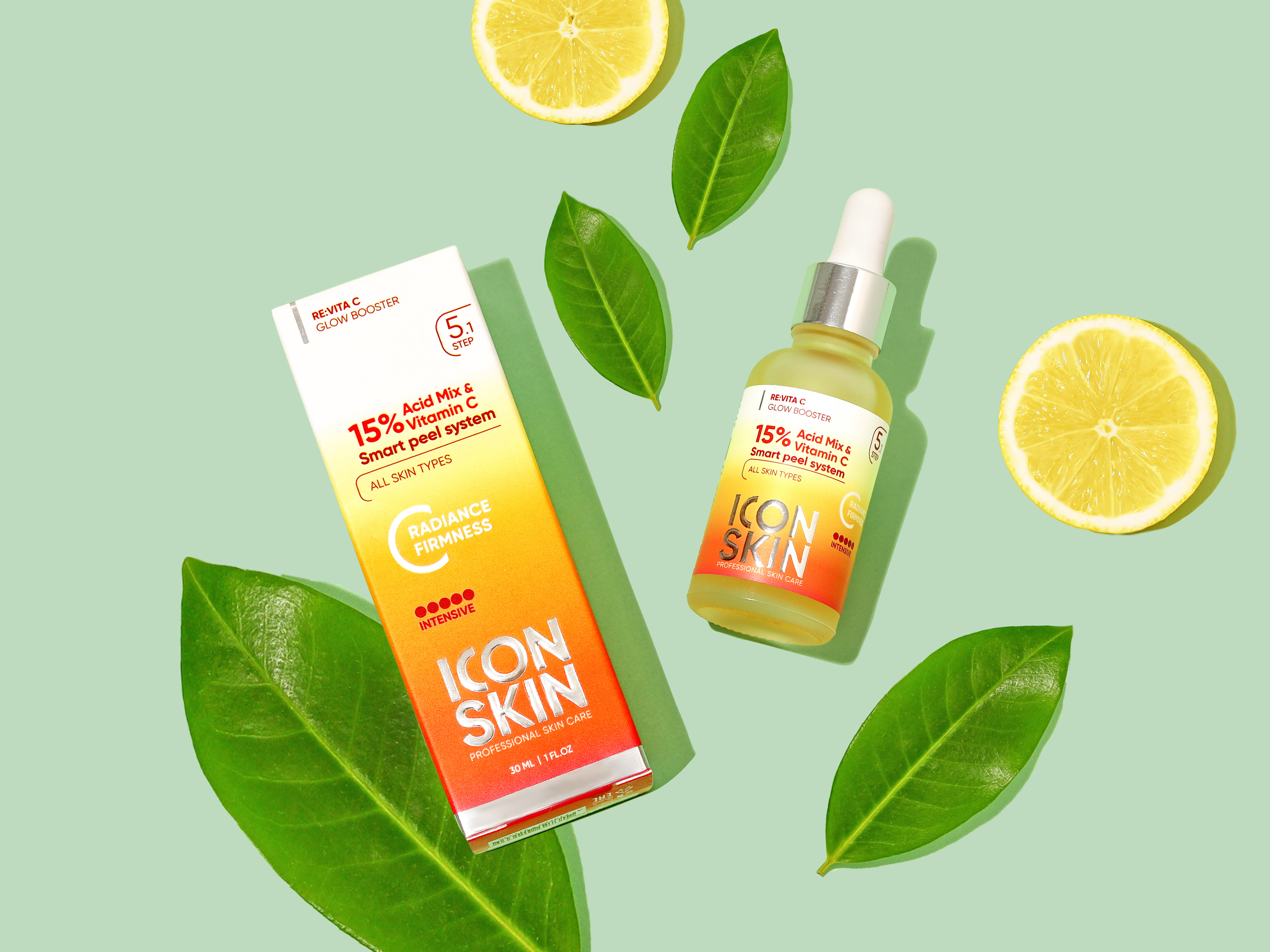 icon skin пилинг с витамином С отзывы Acid Mix & Vitamin C Smart Peel System 15