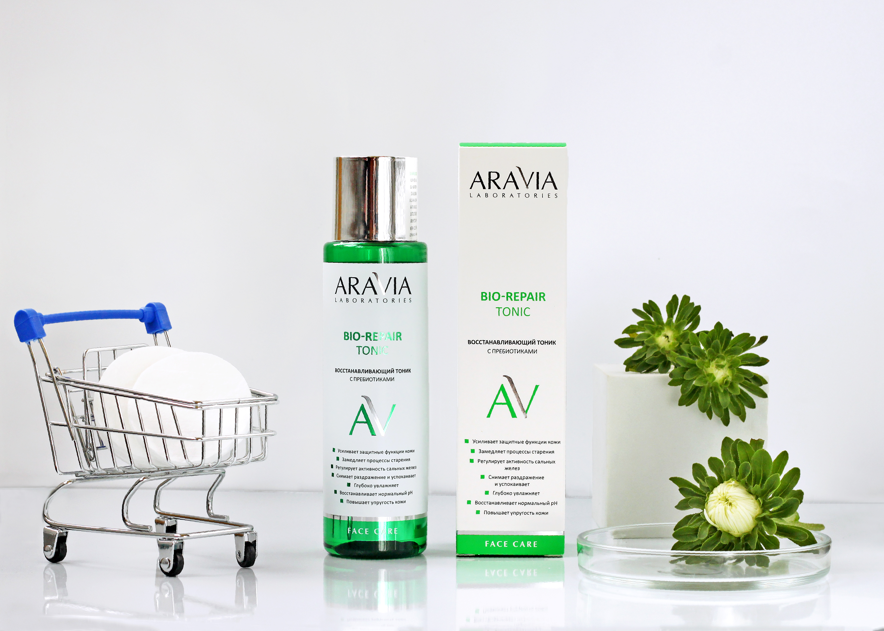  Восстанавливающий тоник с пребиотиками  Aravia Laboratories Bio-Repair Tonic, 250 мл