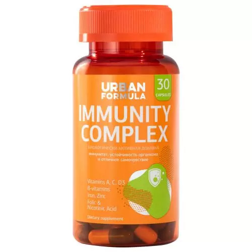 Комплекс для иммунитета Urban Formula Immunity Complex, 30 капсул