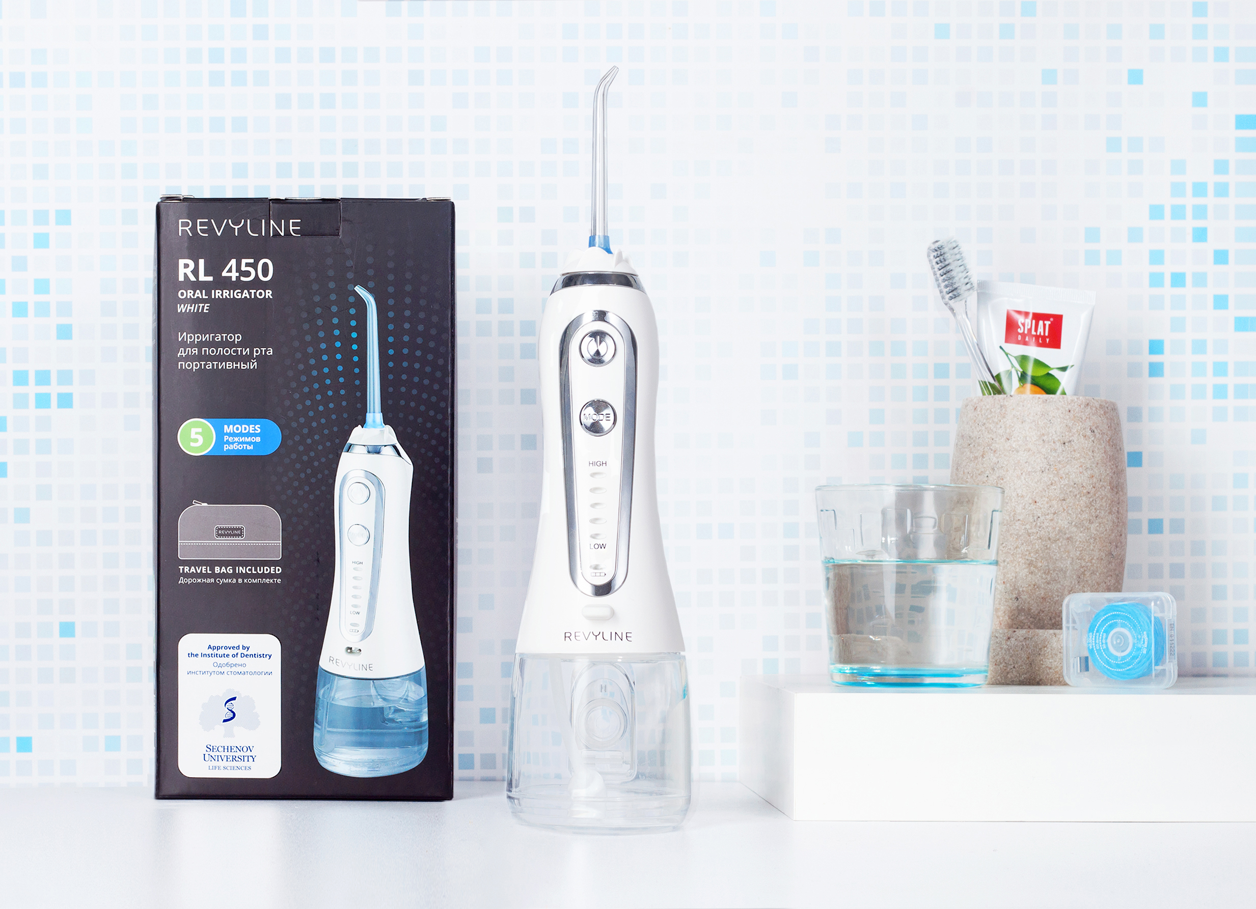 Обзор портативного ирригатора Revyline RL 450