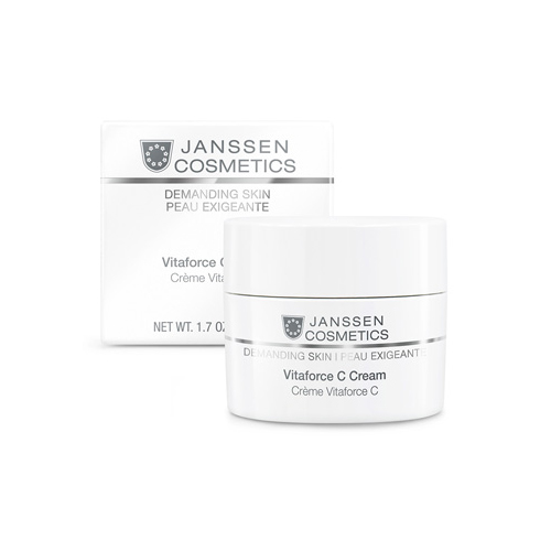 Регенерирующий крем с витамином С Vitaforce C Cream, 50 мл (Janssen, Demanding skin)