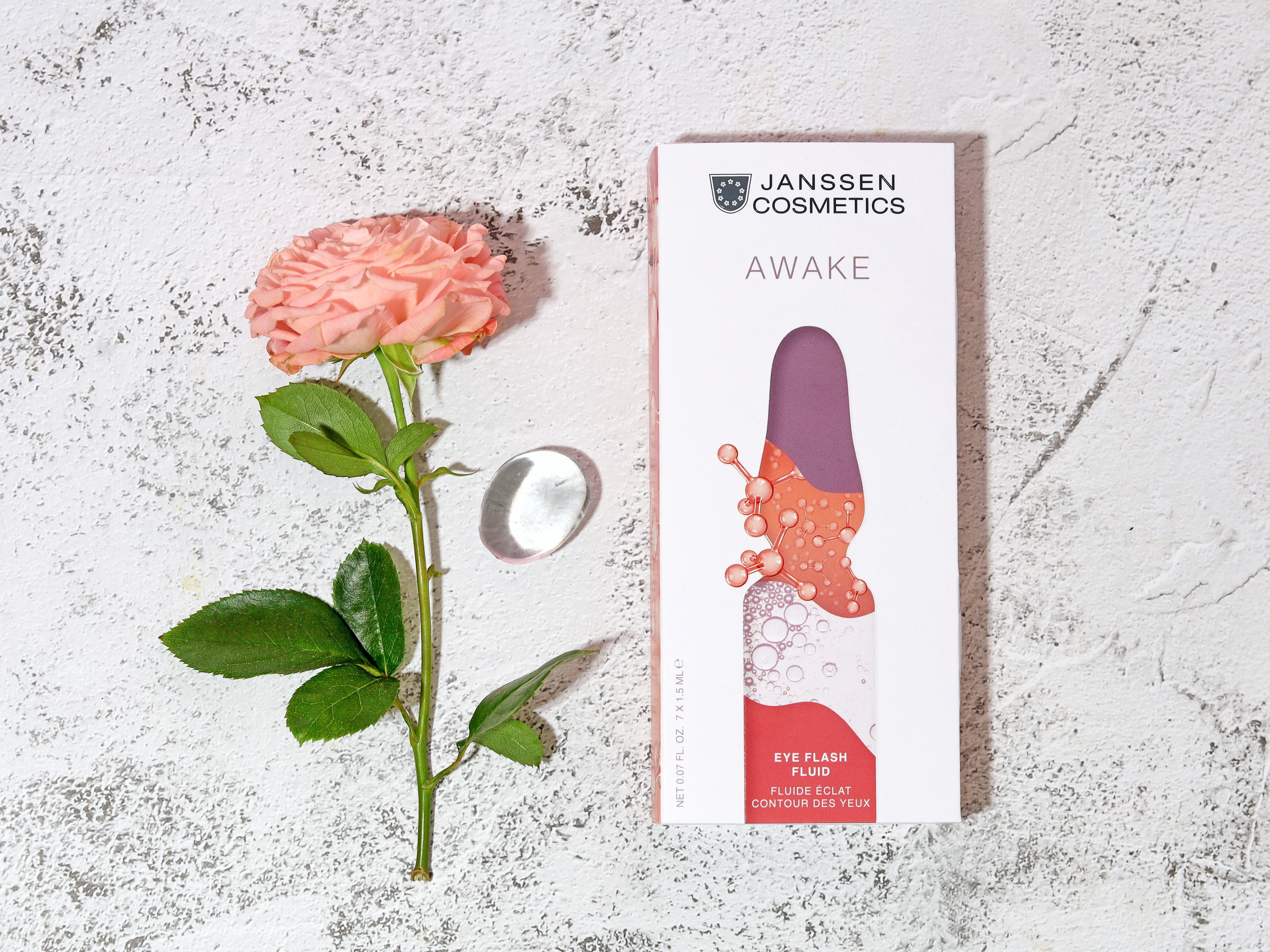 Janssen Cosmetics ампулы для лица и глаз Eye Flash Fluid с гиалуроновой кислотой и пептидами отзывы