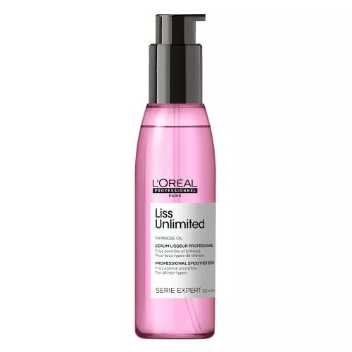 L'Oreal Professionnel Разглаживающая сыворотка Liss Unlimited для сияния и защиты от влажности, 125 мл