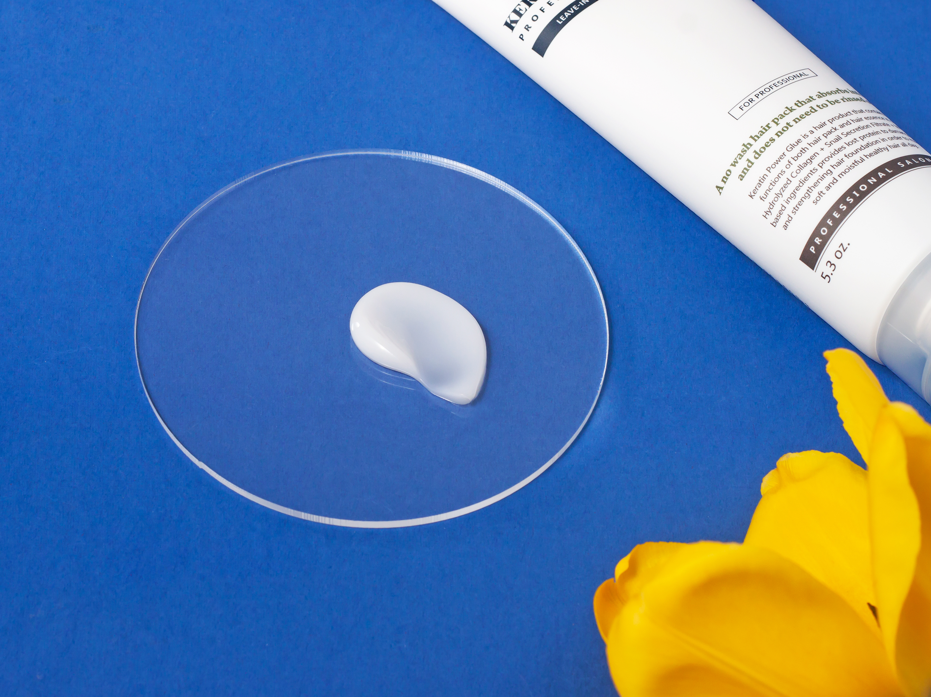 Текстура Сыворотки для секущихся кончиков ЛаДор Power Glue (La'Dor, Keratin LPP)