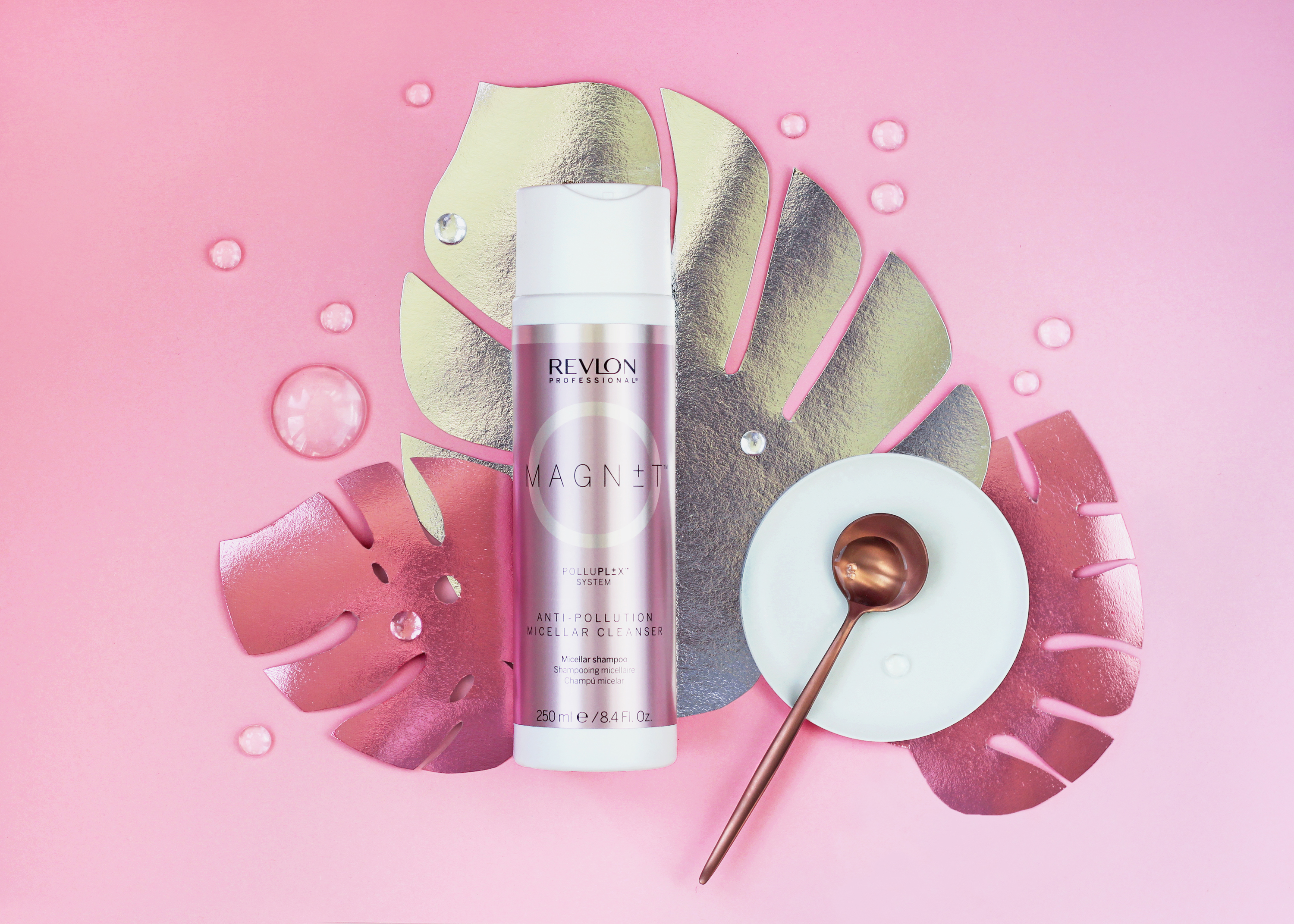 Ревлон Мицеллярный шампунь для волос Revlon Professional, Magnet Anti-pollution Micellar Cleanser, 250 мл