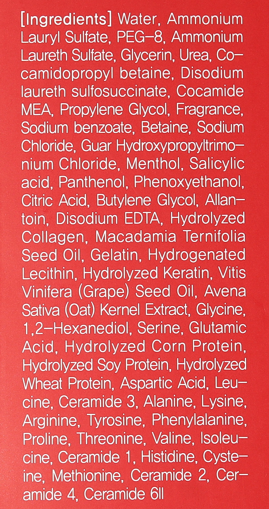 Masil шампунь 3 Salon Hair CMC Shampoo состав