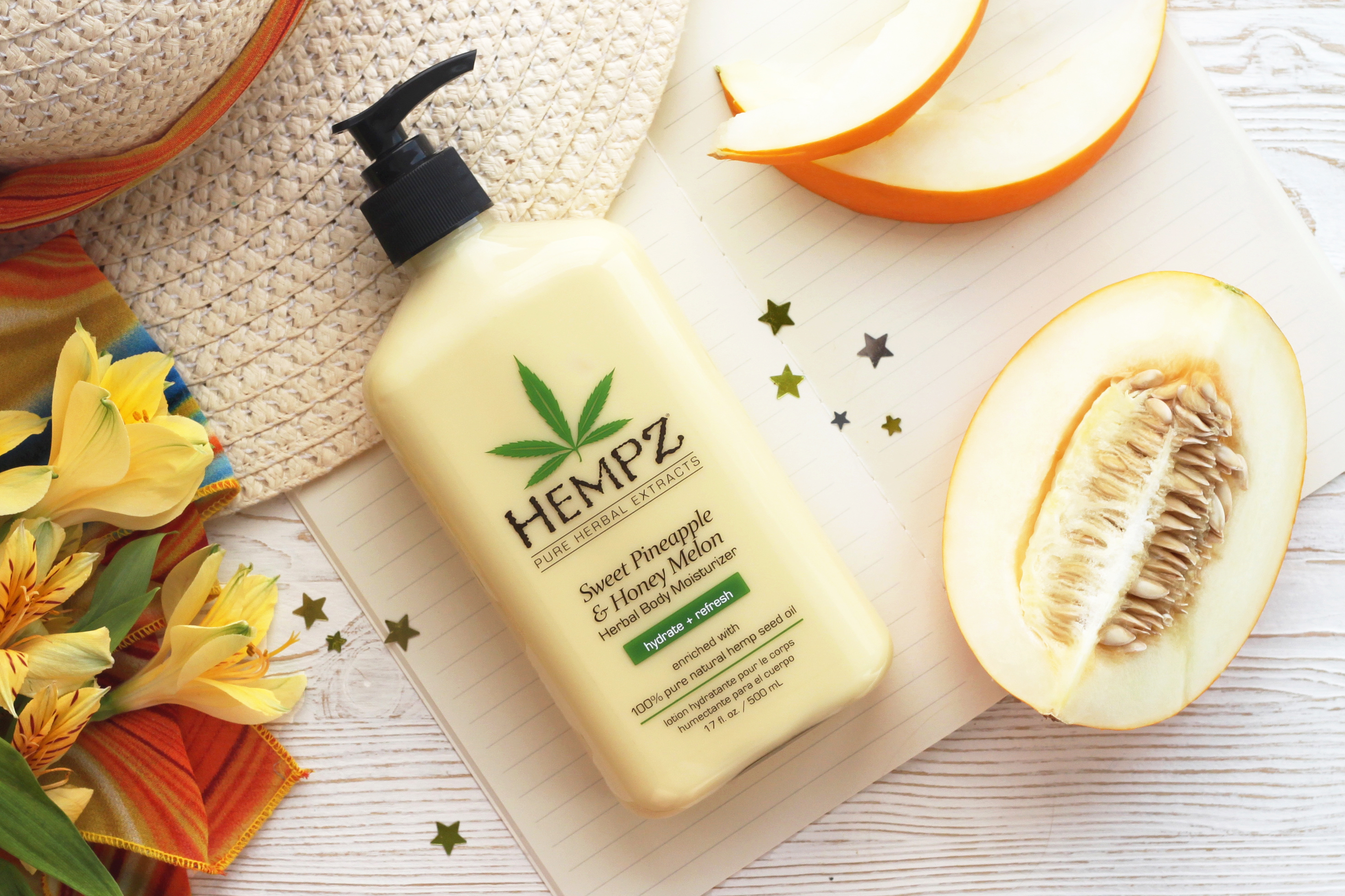 Хемпз Молочко для тела увлажняющее Hempz Ананас и Медовая Дыня, фото 2
