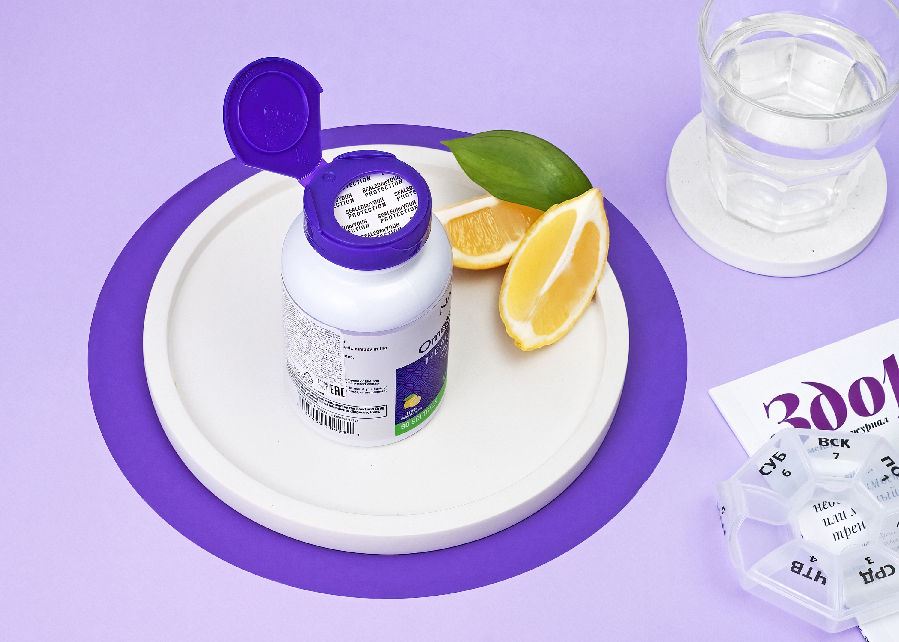 Natrol Натрол Рыбий жир омега-3 со вкусом лимона 1000 мг, фото 2