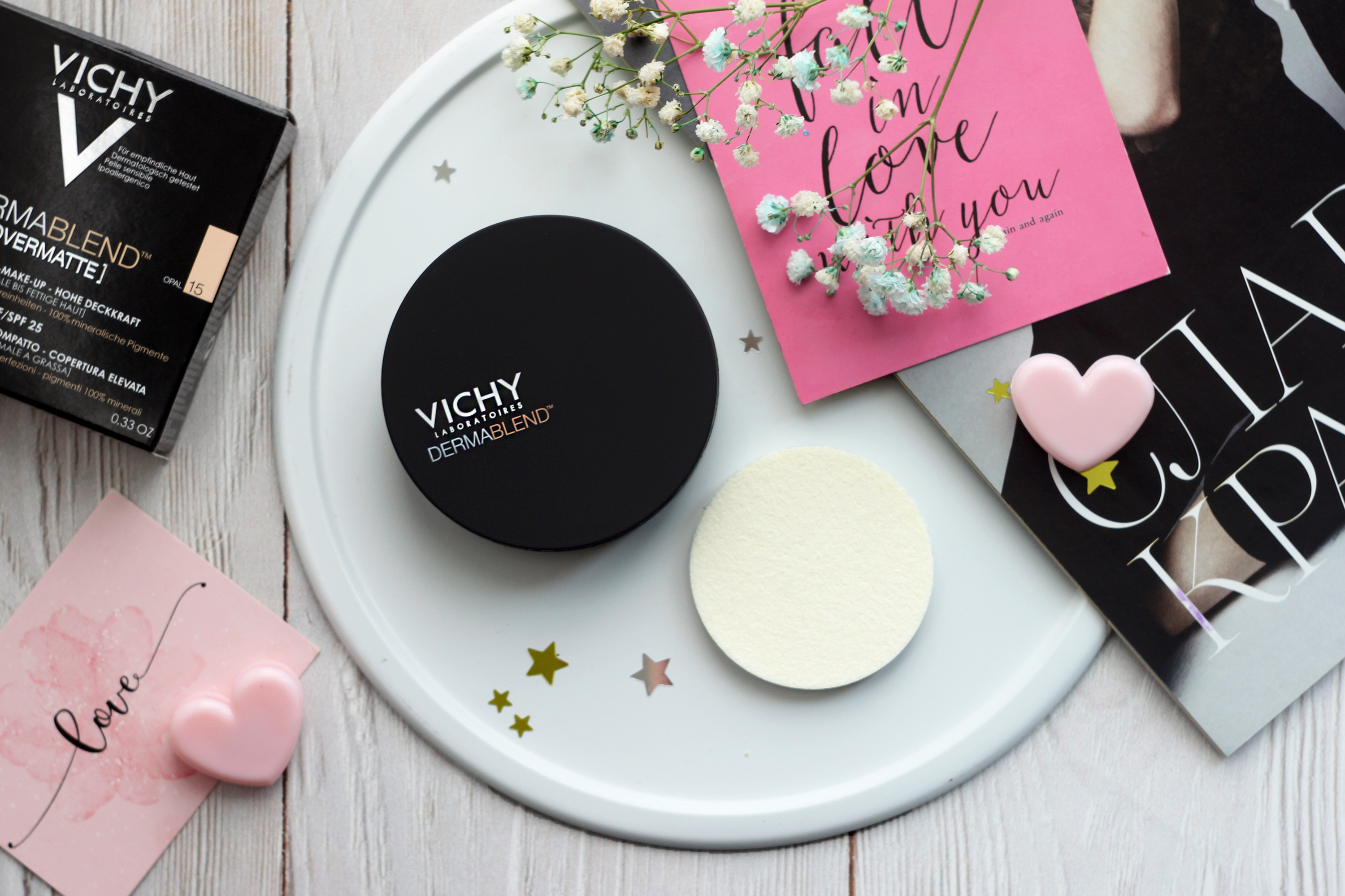 Дермабленд Пудра Тон 15, SPF 25, 9,5 г (Vichy, Dermablend) Dermablend [Covermatte]