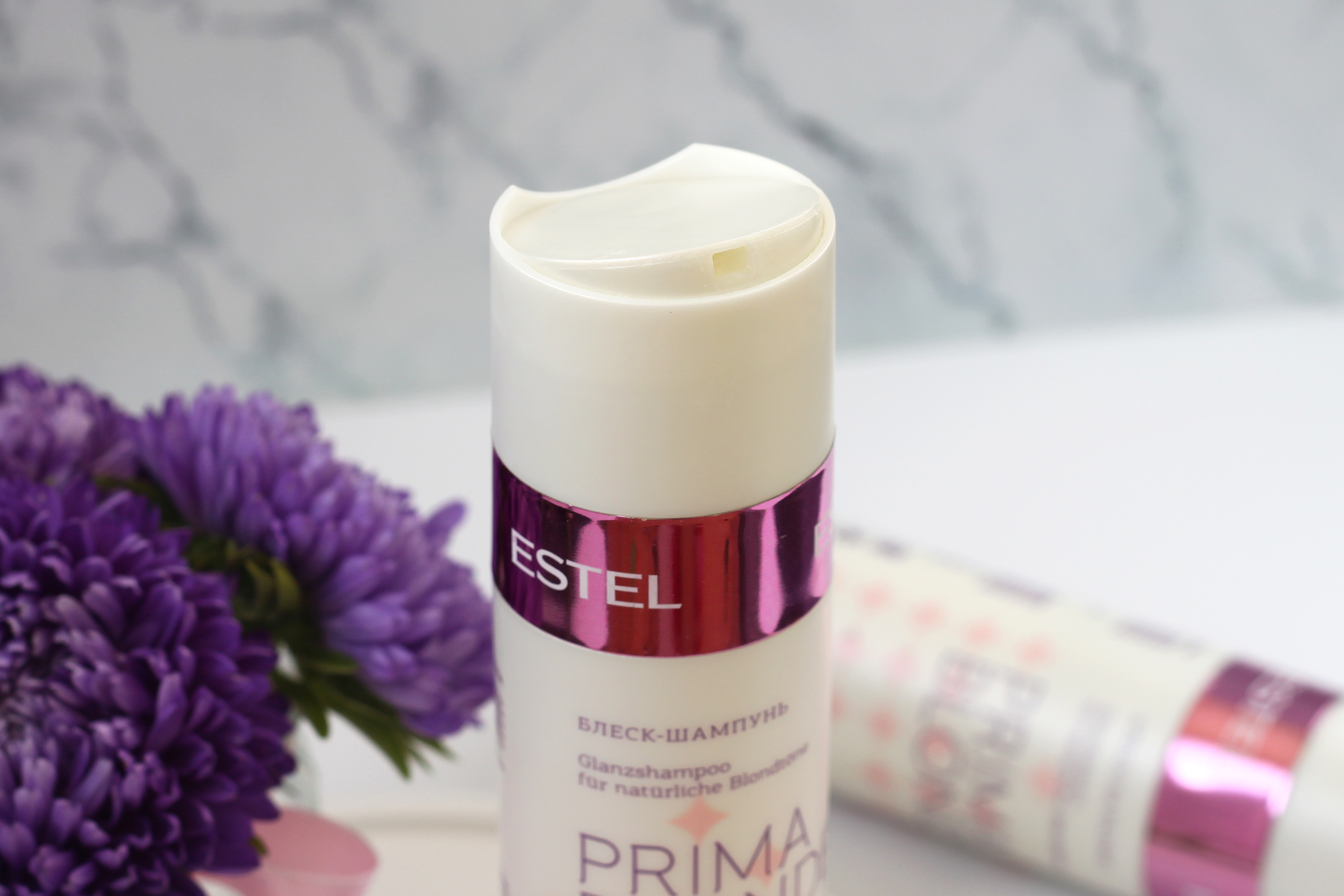 Эстель Блеск-шампунь для светлых волос 250 мл (Estel Professional, Prima blonde) дозатор