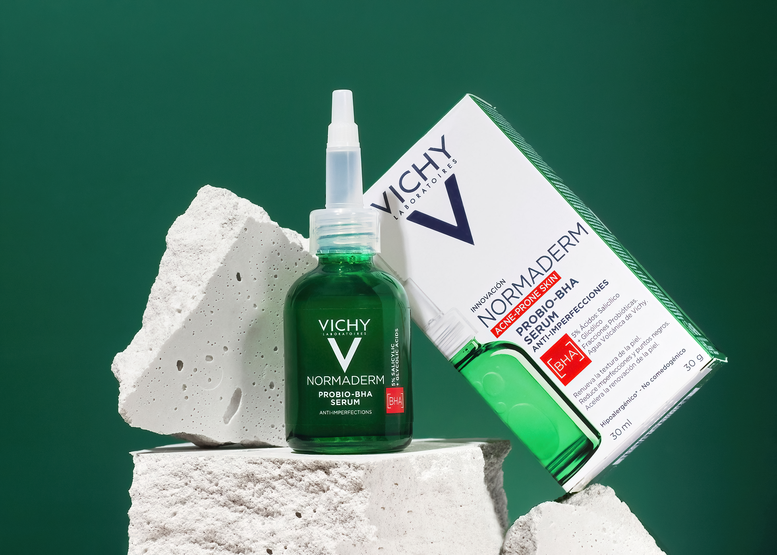 Vichy Normaderm Пробиотическая обновляющая сыворотка против несовершенств кожи, 30 мл
