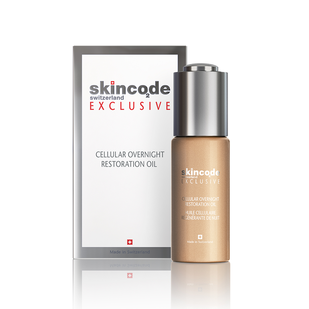 Клеточное ночное восстанавливающее масло Cellular Overnight Restoration Oil, 30 мл (Skincode, Exclusive)