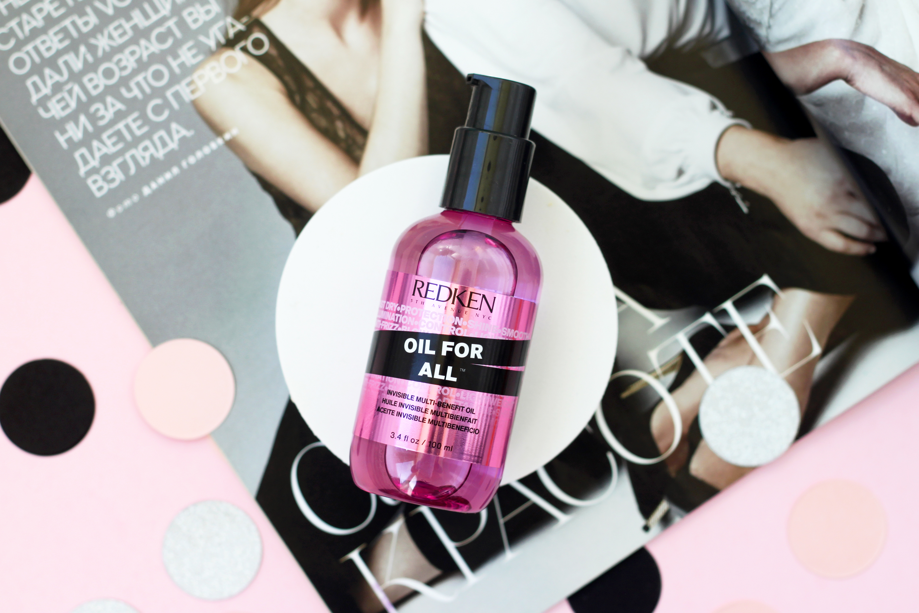 Многофункциональное масло для волос Redken Oil For All, фото 1