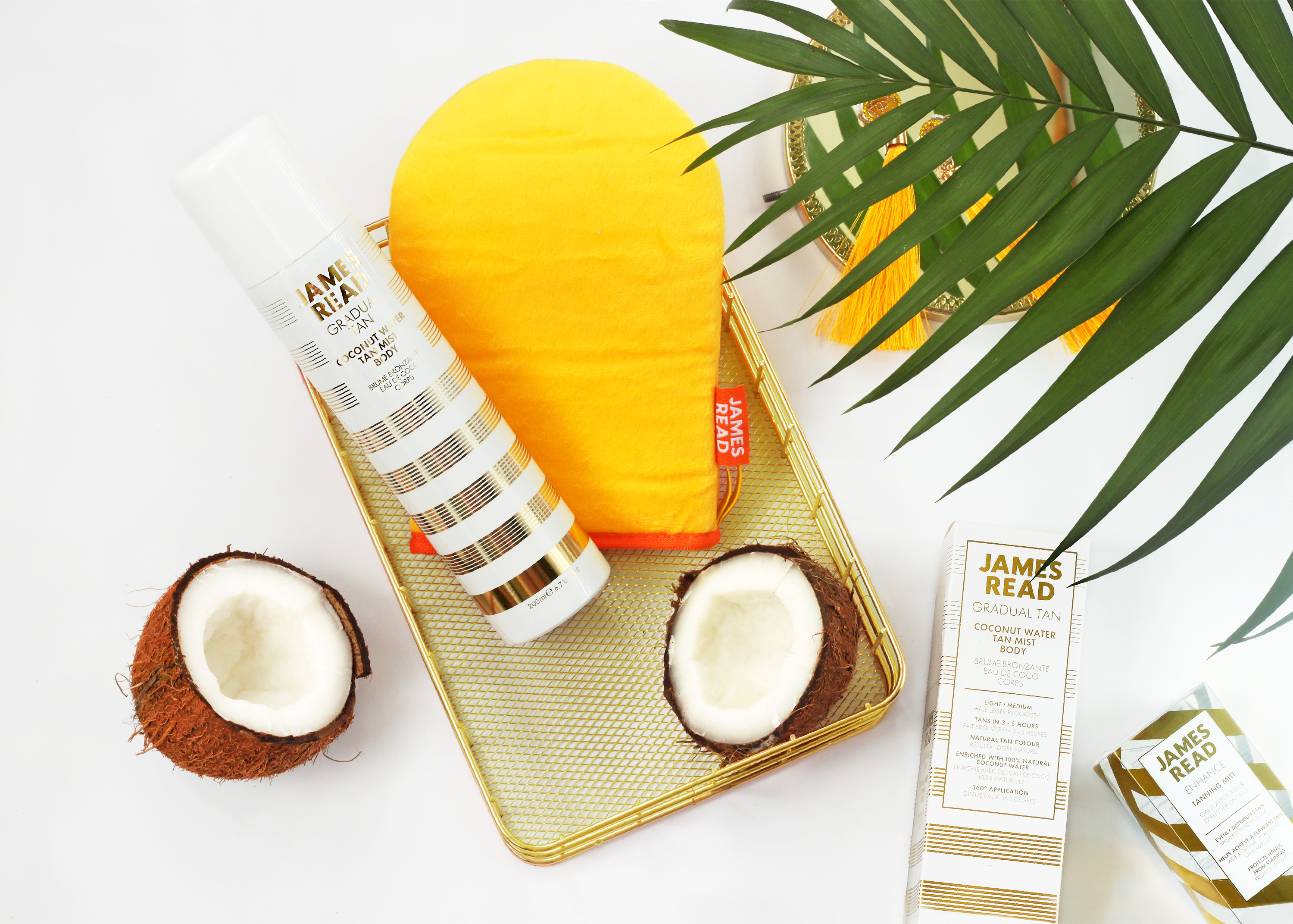 Кокосовая вода-спрей с эффектом загара James Read, Gradual Tan Coconut Water Tan Mist, фото 3