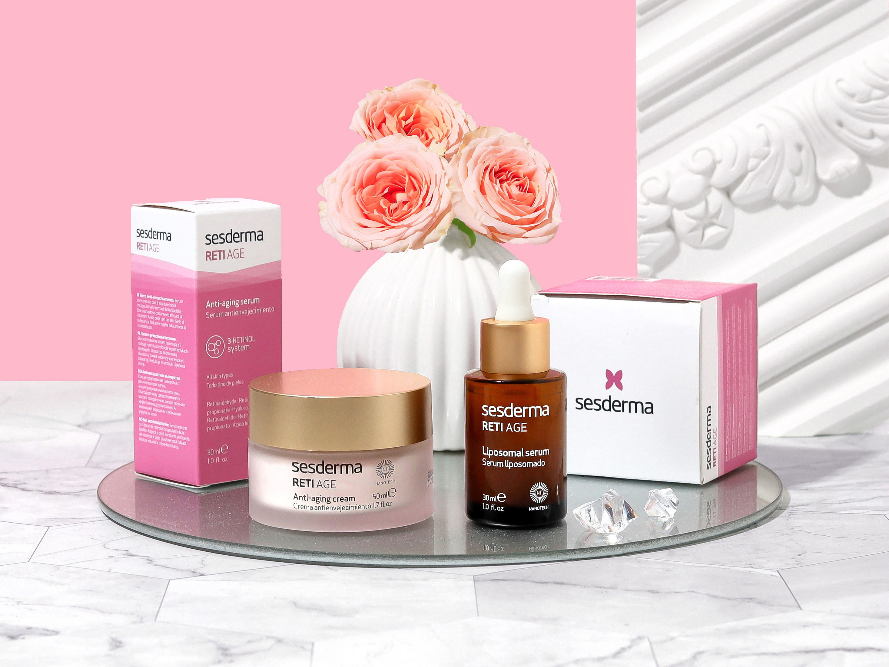 Sesderma Reti Age Антивозрастная сыворотка и крем с ретинолом отзывы