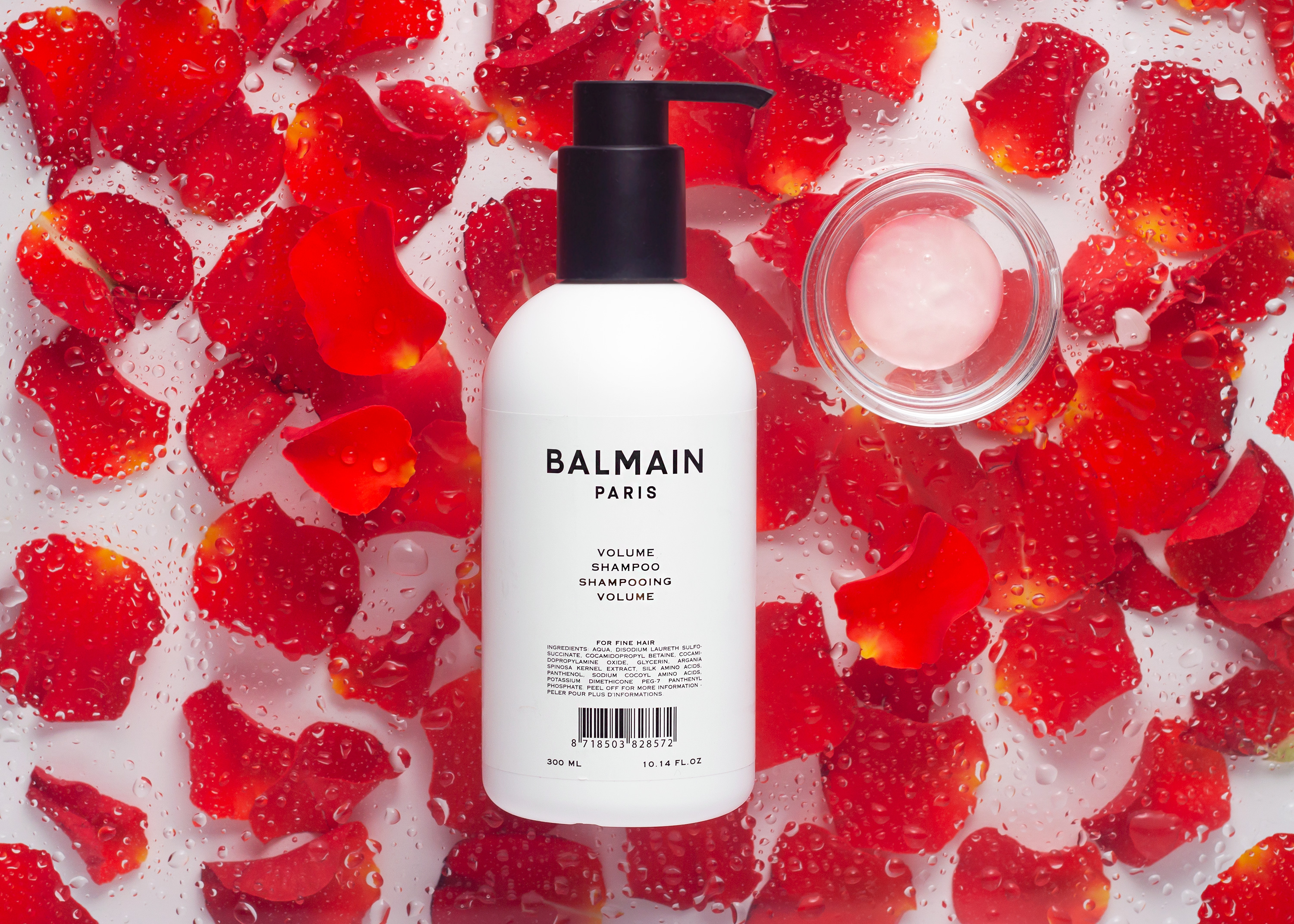 Шампунь для объема волос Balmain Paris Volume Shampoo, текстура