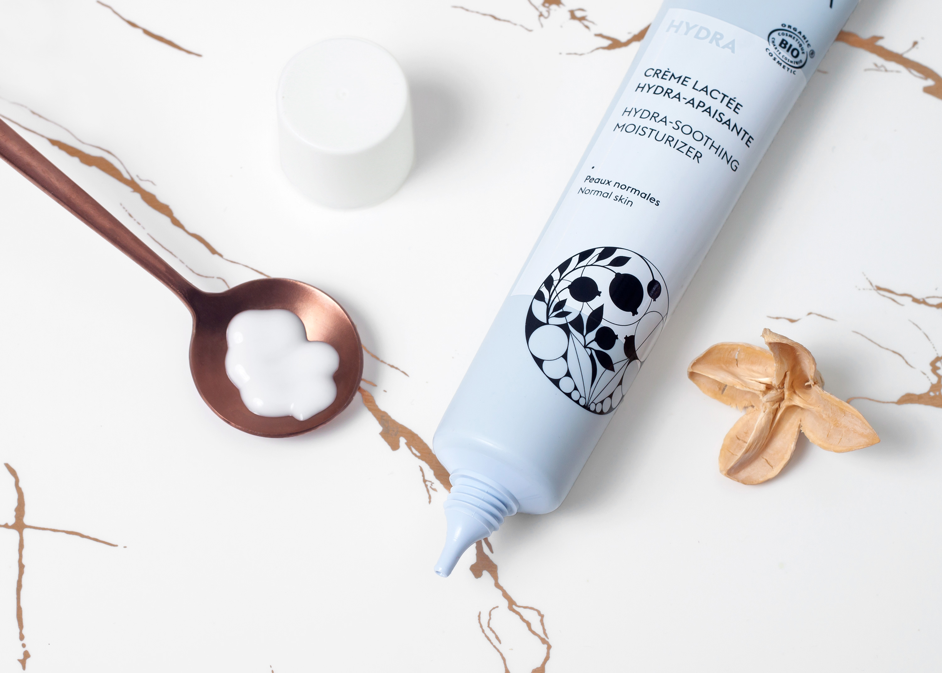 Текстура Интенсивного увлажняющего крема для нормальной кожи Patyka Hydra-Soothing