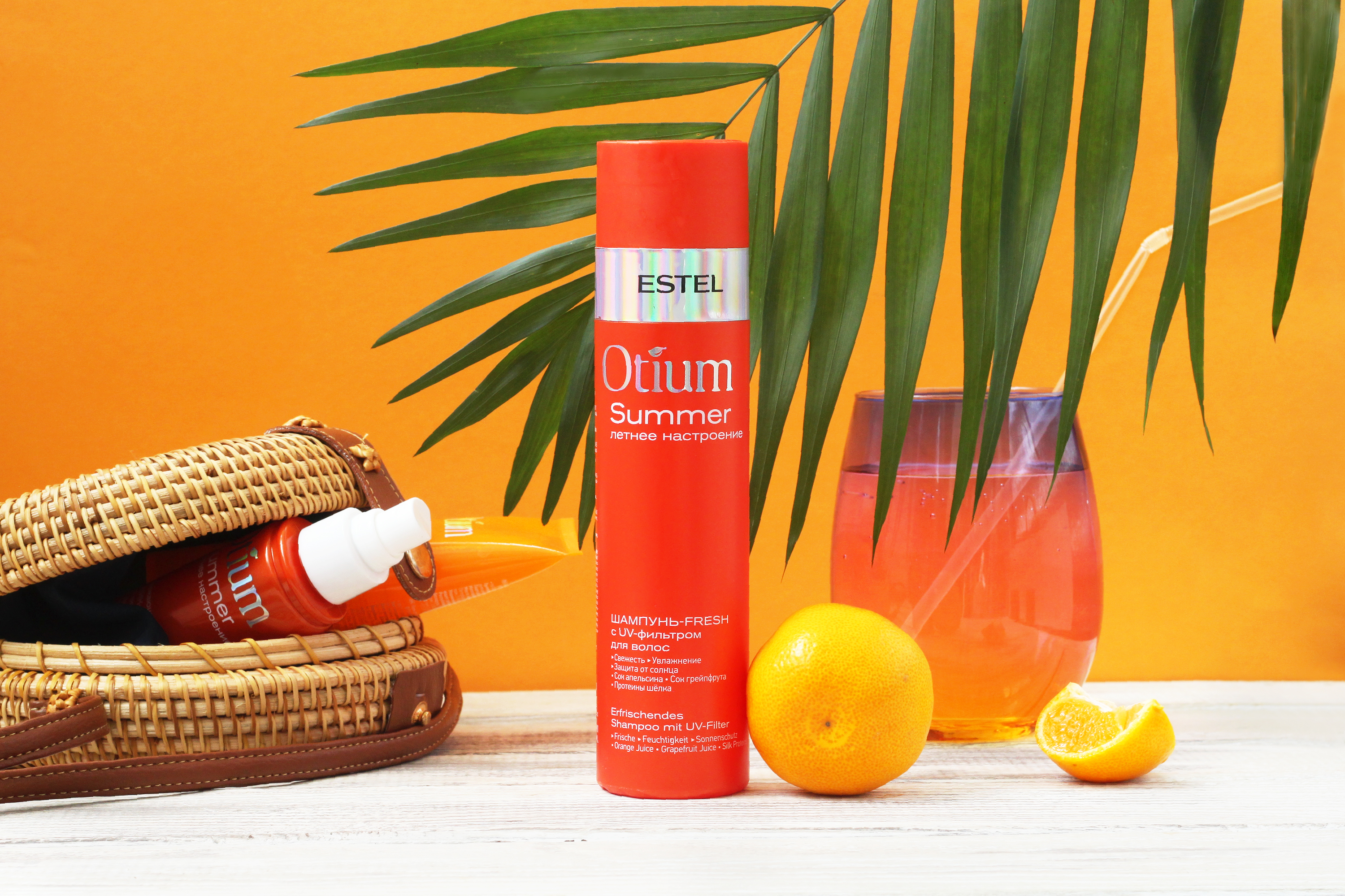 Эстель Шампунь-fresh с UV-фильтром для волос Estel Professional, Otium, Summer, 250 мл