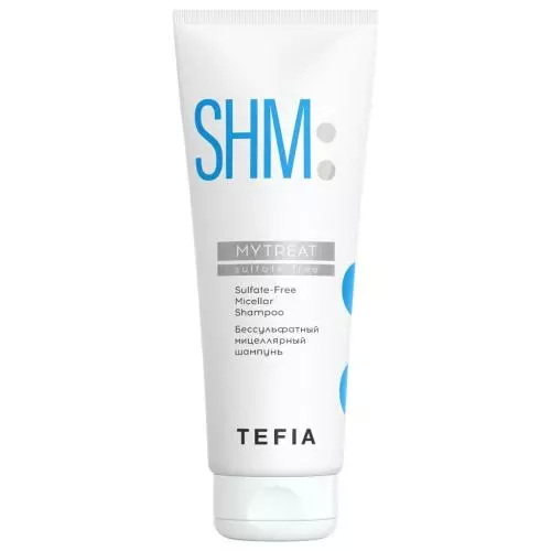 Tefia, MyTreat Беcсульфатный мицеллярный шампунь, 250 м