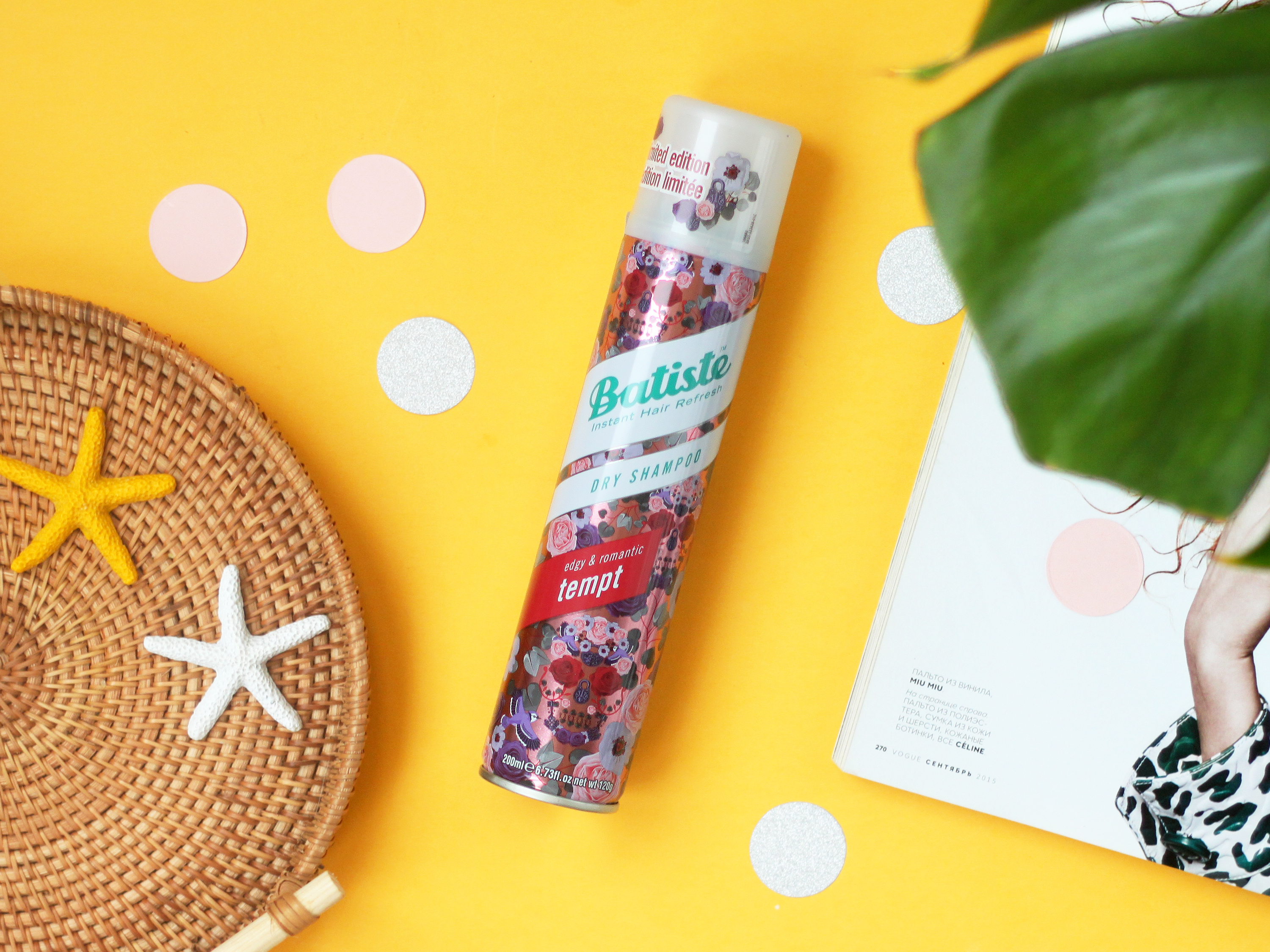 Батист Сухой шампунь Tempt, 200 мл (Batiste, Fragrance)