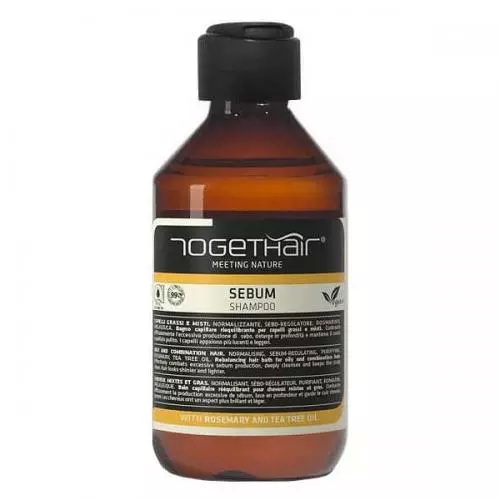 Togethair, Scalp Treatments Балансирующий шампунь-ванна Sebum для жирных и комбинированных волос, 250 мл