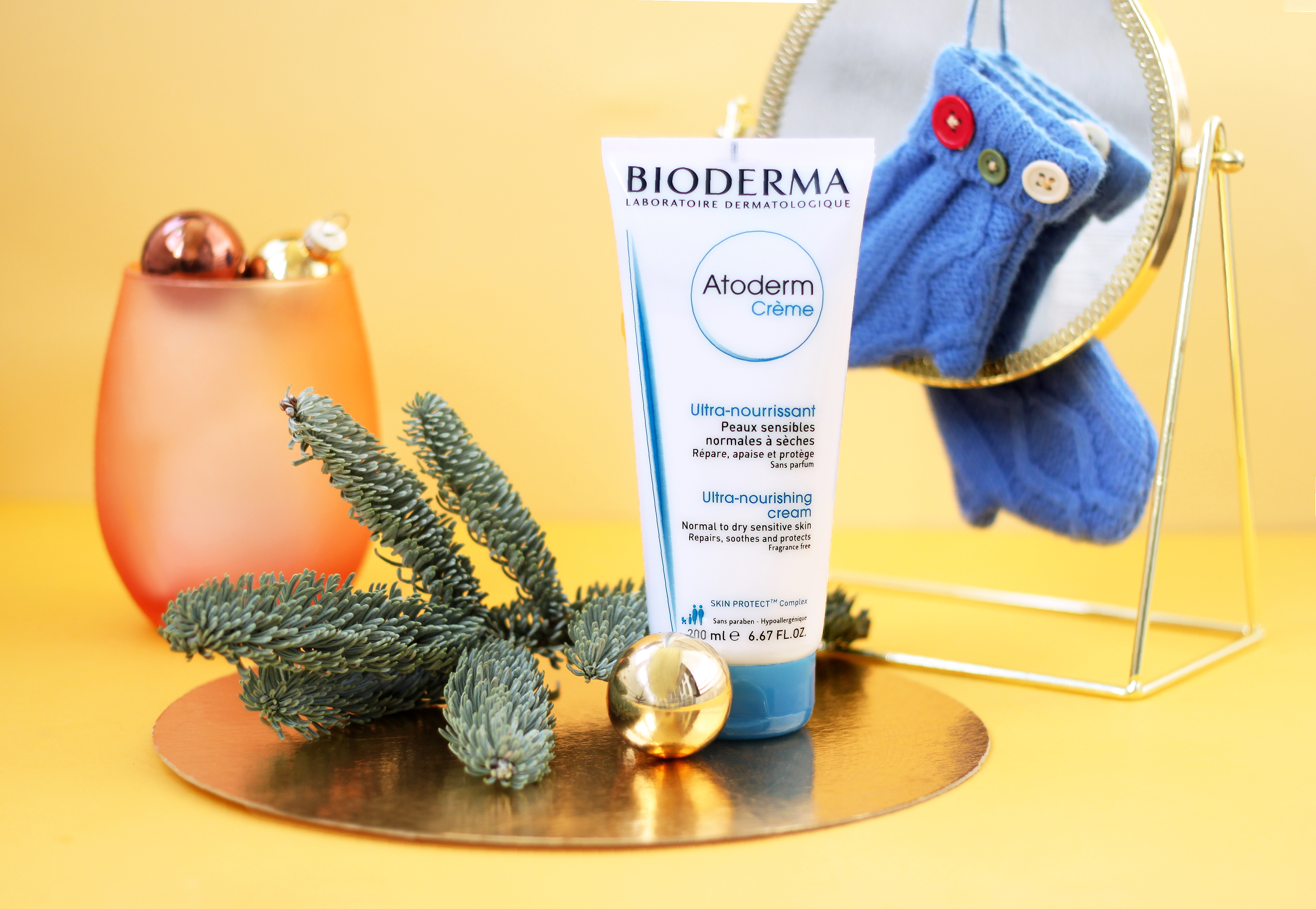 Биодерма Питательный увлажняющий крем для тела и лица Атодерм Bioderma, Atoderm, 200 мл