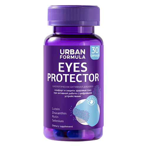 Urban Formula Комплекс для здоровья глаз Eyes Protector, 30 капсул
