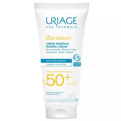 Урьяж Минеральный крем SPF 50+, 100 мл (Uriage, Bariesun)