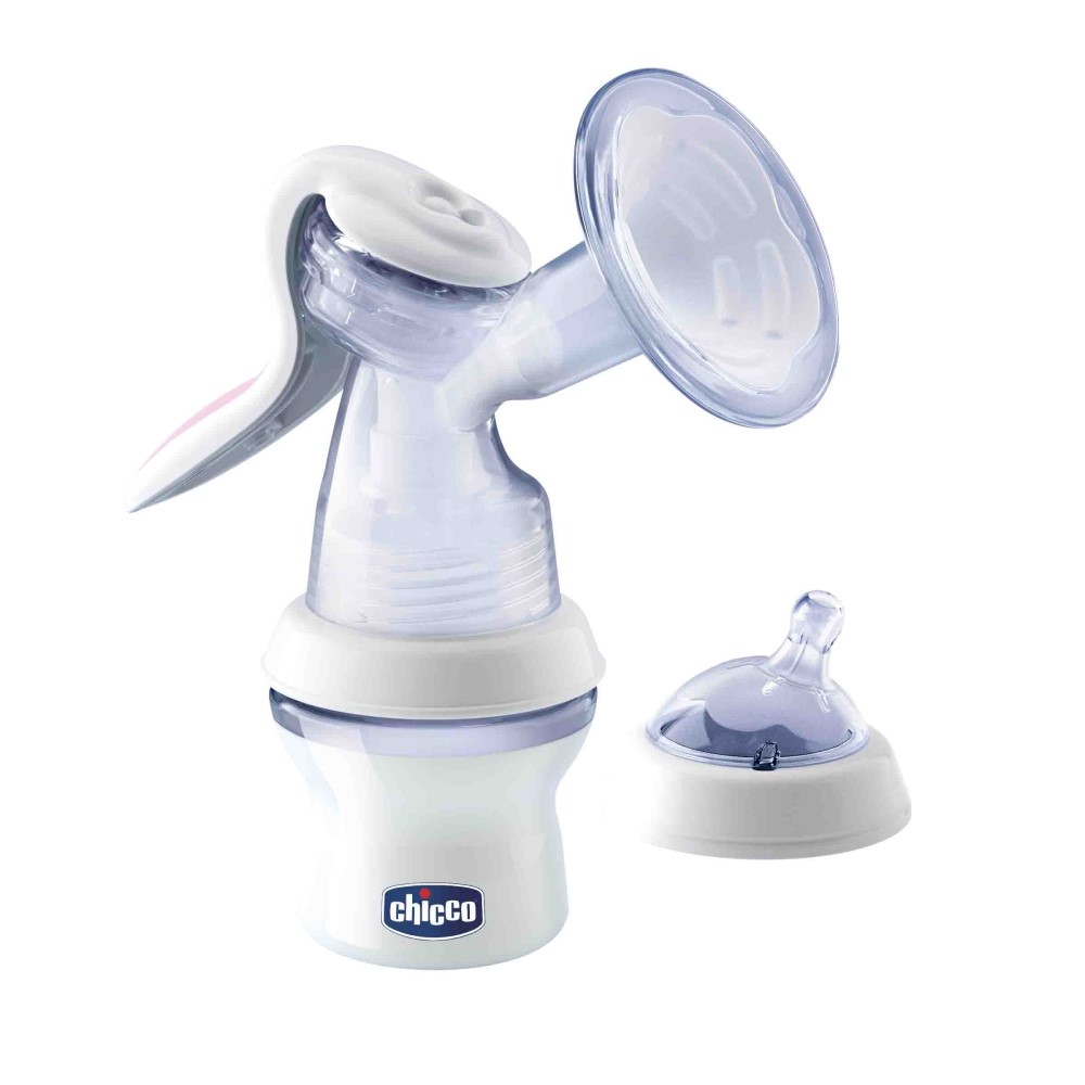 

Chicco Молокоотсос ручной с бутылочкой, 1 шт. (Chicco, Natural Feeling)
