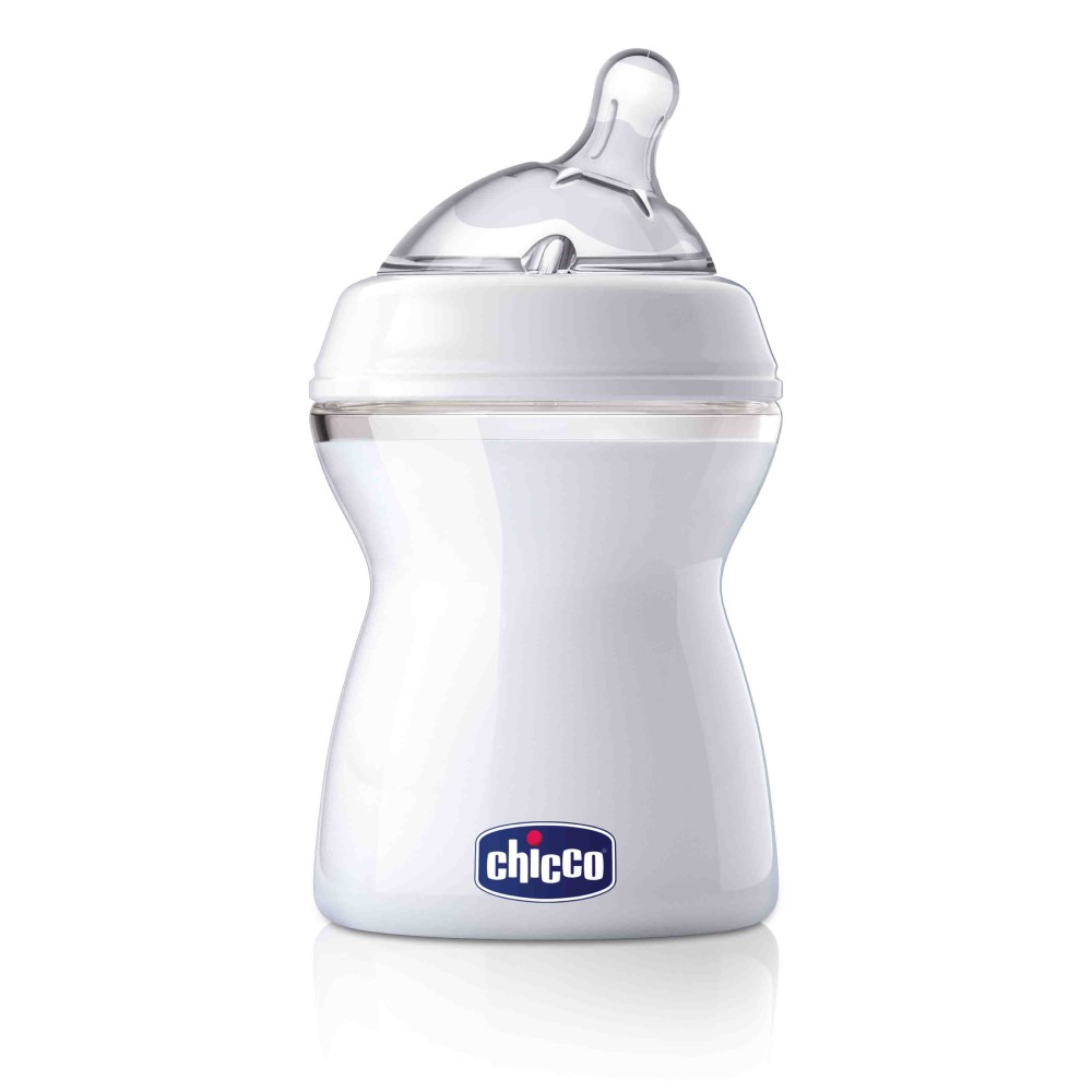 

Chicco Бутылочка с силиконовой соской с наклоном и флексорами 250 мл, от 2 месяцев, 1 шт. (Chicco, Natural Feeling)