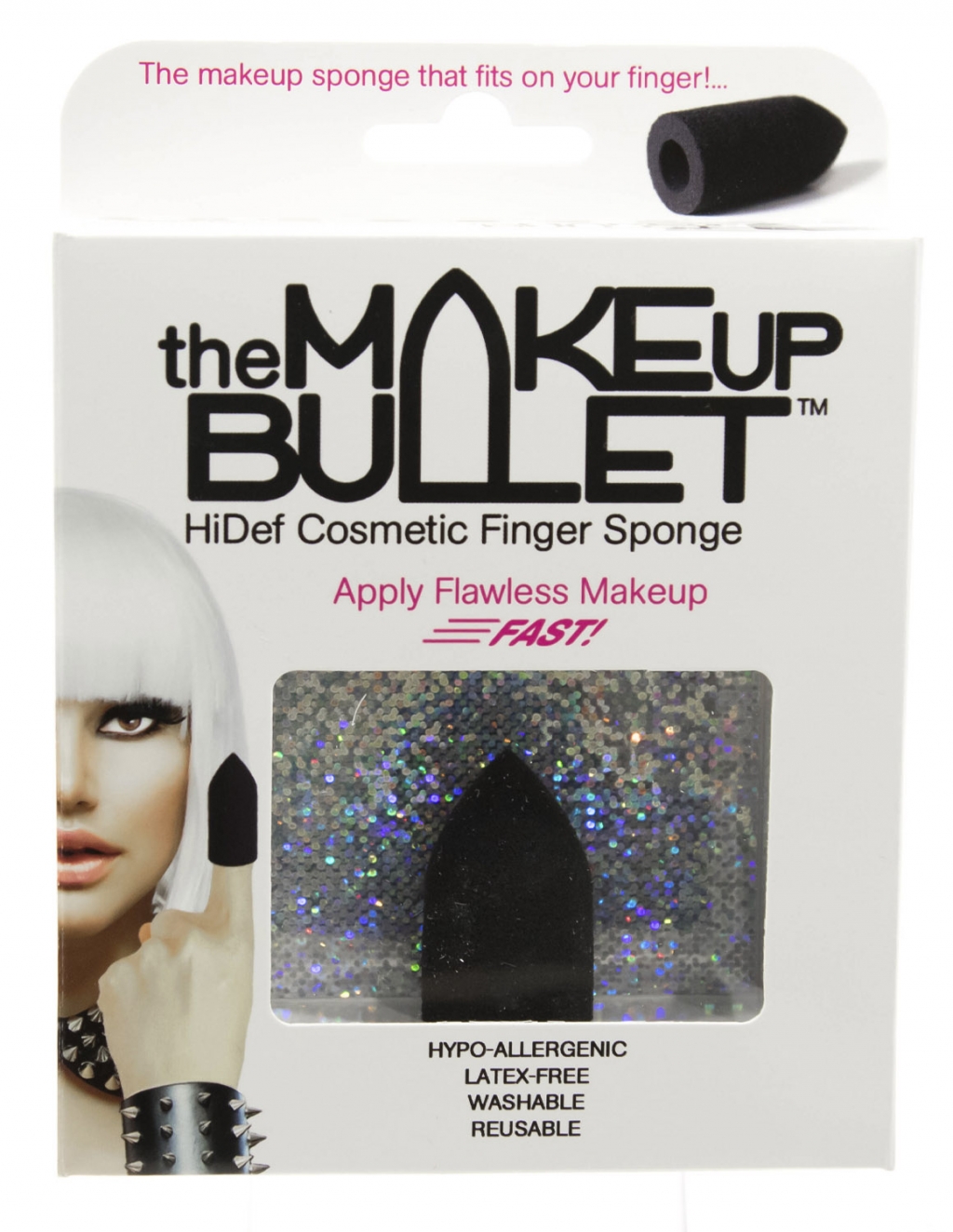 The Makeup Bullet Косметический спонж, 1 шт (The Makeup Bullet, Sponge)  - Купить