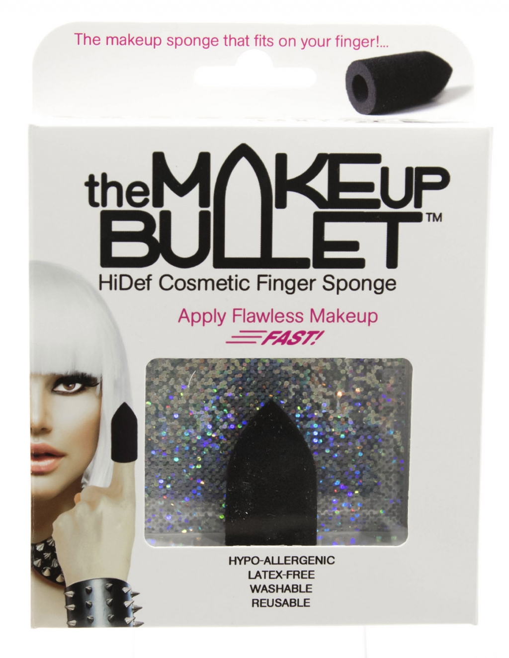 The Makeup Bullet Косметический спонж, 1 шт (The Makeup Bullet, Sponge)