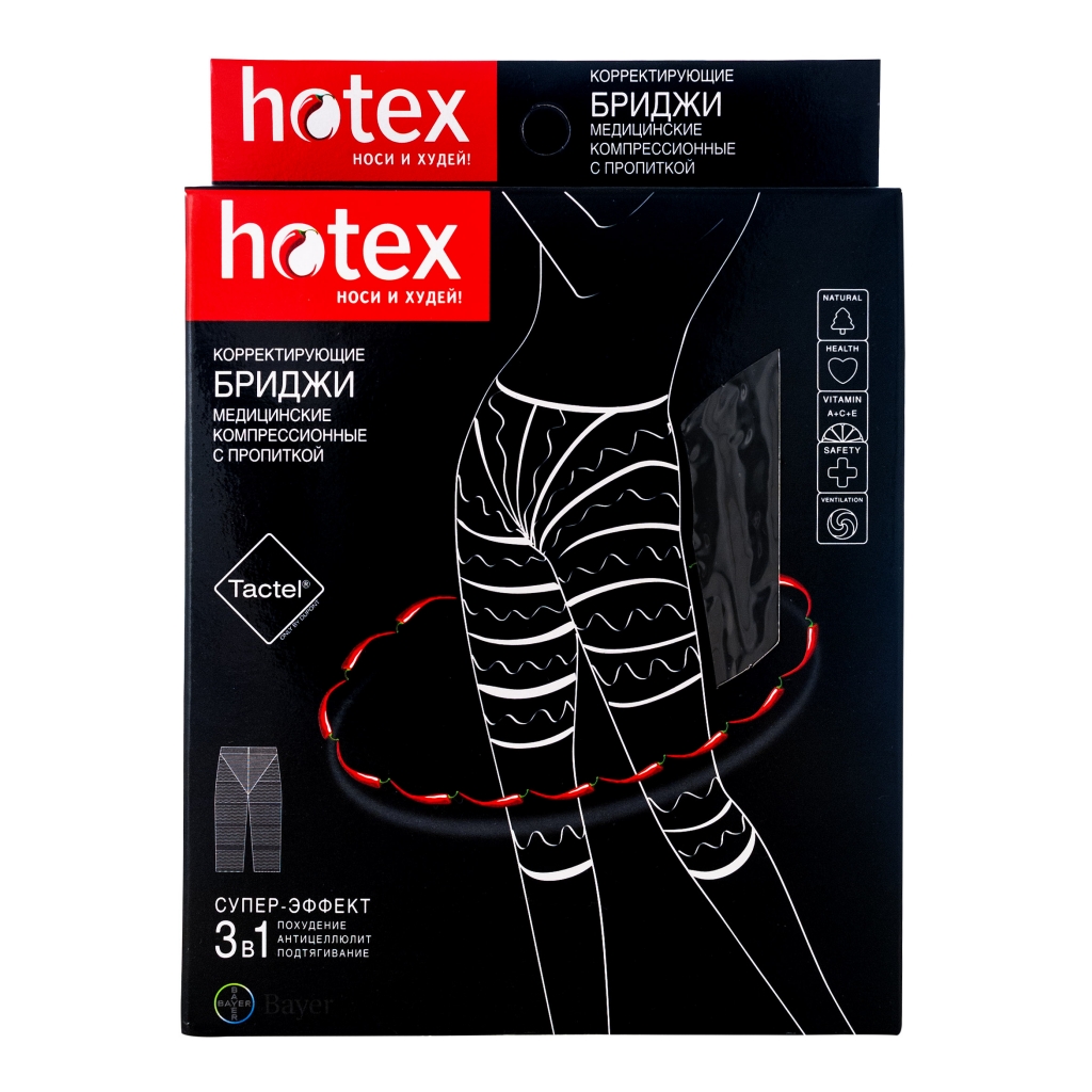 Hotex Корректирующие бриджи "Нotex", черные (Hotex, )