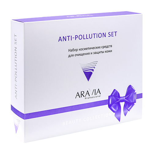 Aravia Professional Подарочный набор для очищения и защиты кожи Anti-pollution Set, 1 шт. (Aravia Professional)